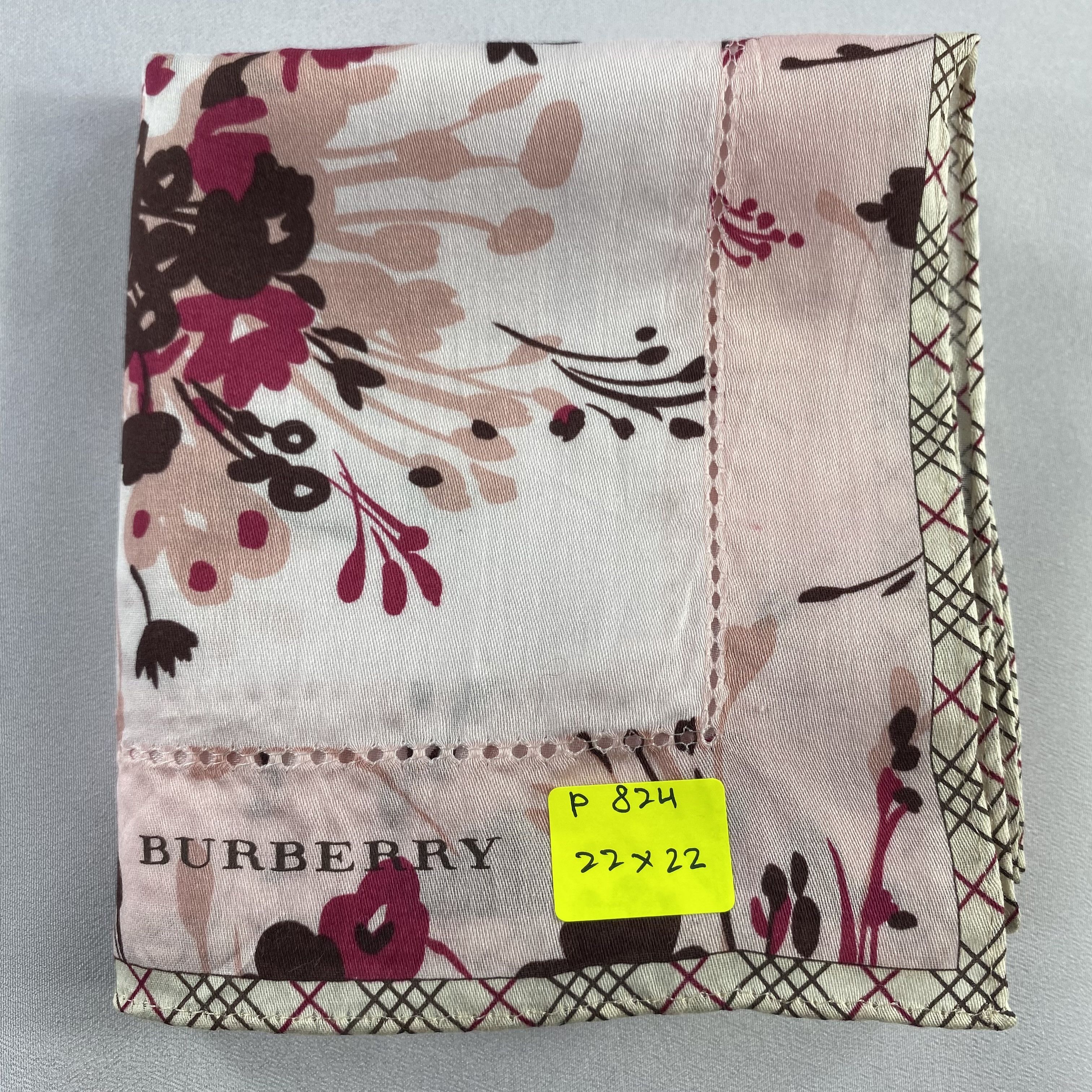 Burberry × Vintage Burberry Handkerchief / Neckerchief / Bandana-P824 Size ONE SIZE - 5 Thumbnail