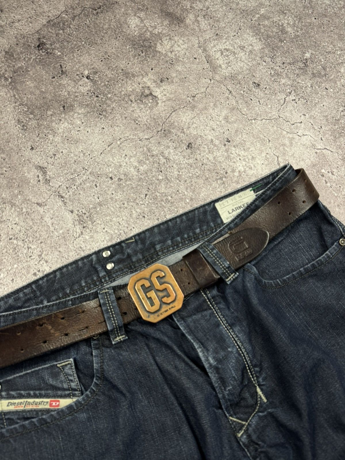 G-Star G-Star Raw Belt Leather Vintage Y2K Buckle Japanese Brand Size ONE SIZE - 2 Thumbnail