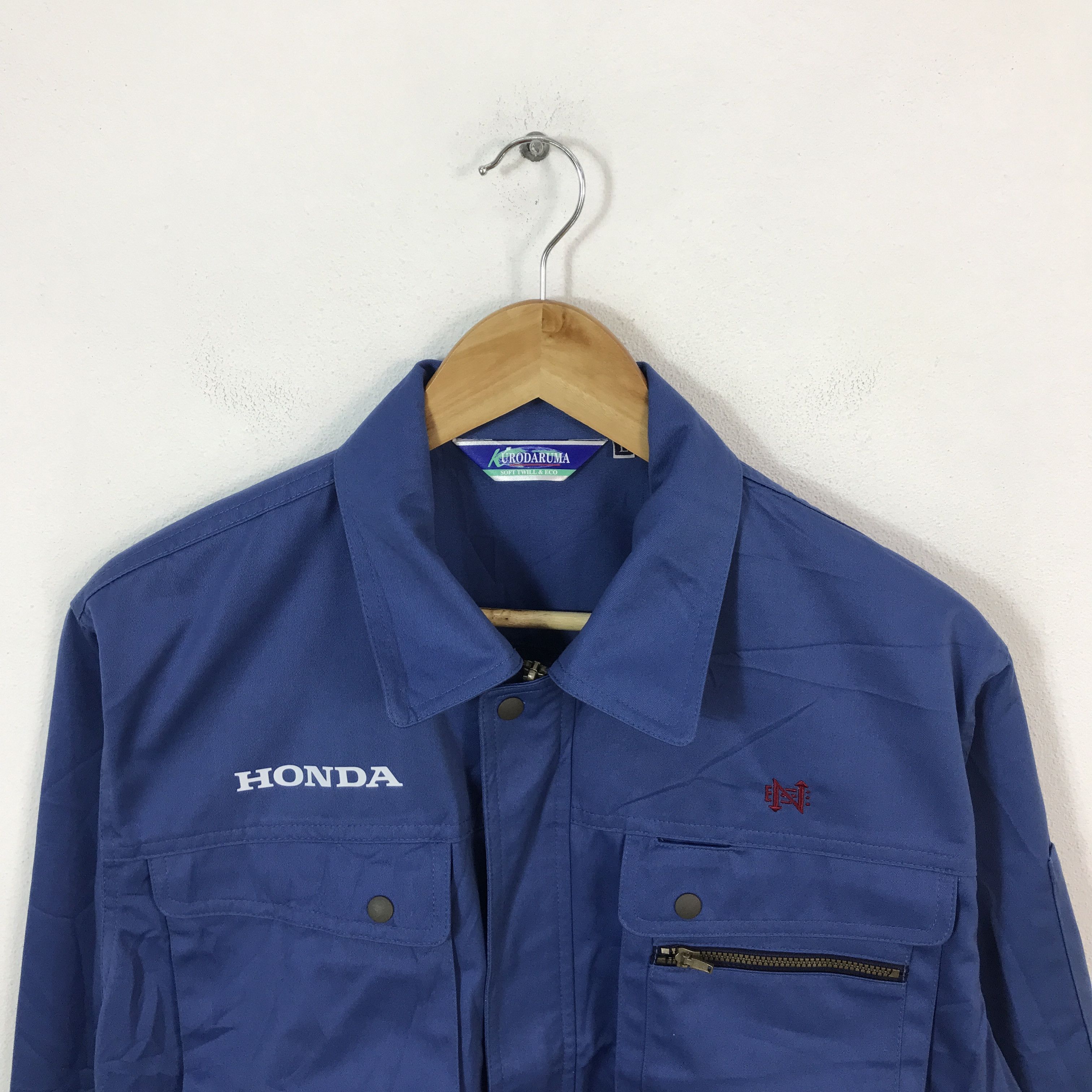 Honda Vtg Honda Racing Motorsport Jacket Size US L / EU 52-54 / 3 - 3 Thumbnail