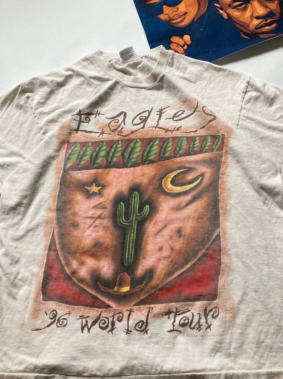 Band Tees × Vintage Vintage 1994 Eagles World Tour Band T-Shirt Y2K rare Size US XL / EU 56 / 4 - 3 Thumbnail