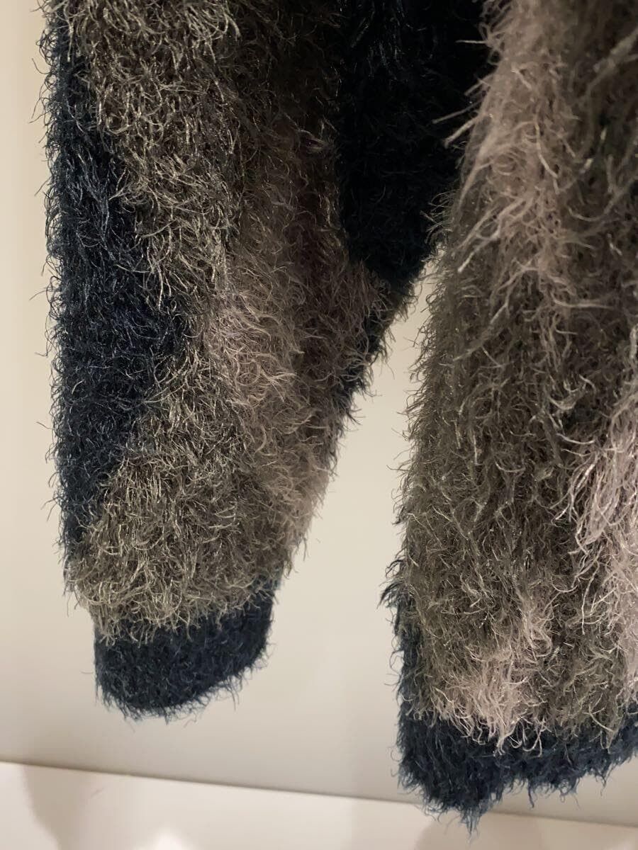 Number (N)ine Fuzzy Argyle Cardigan Size US XL / EU 56 / 4 - 5 Thumbnail