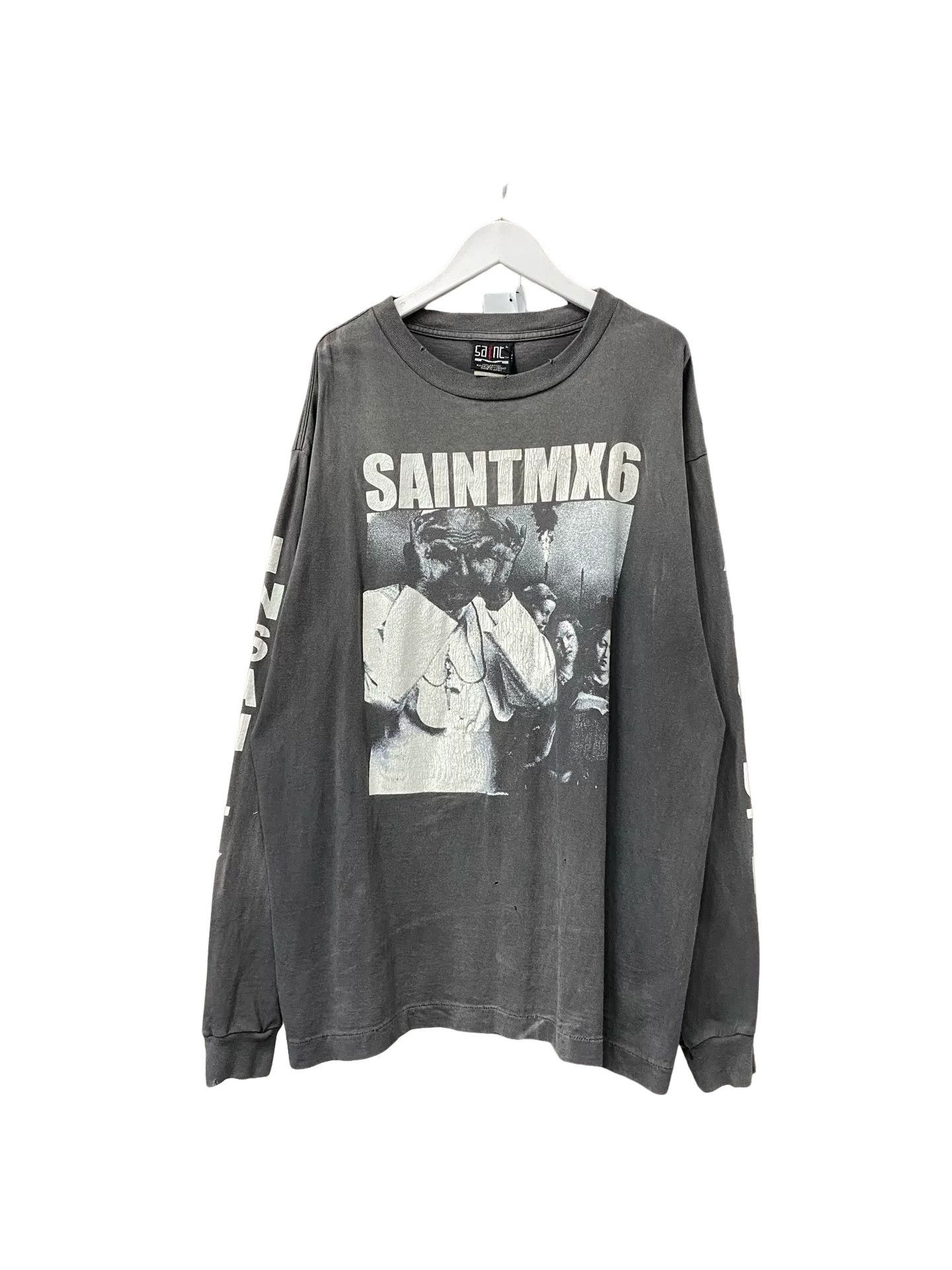 Saint Michael Saint Michael Graphic Long Sleeve T-Shirt Size L Size US L / EU 52-54 / 3 - 1 Thumbnail