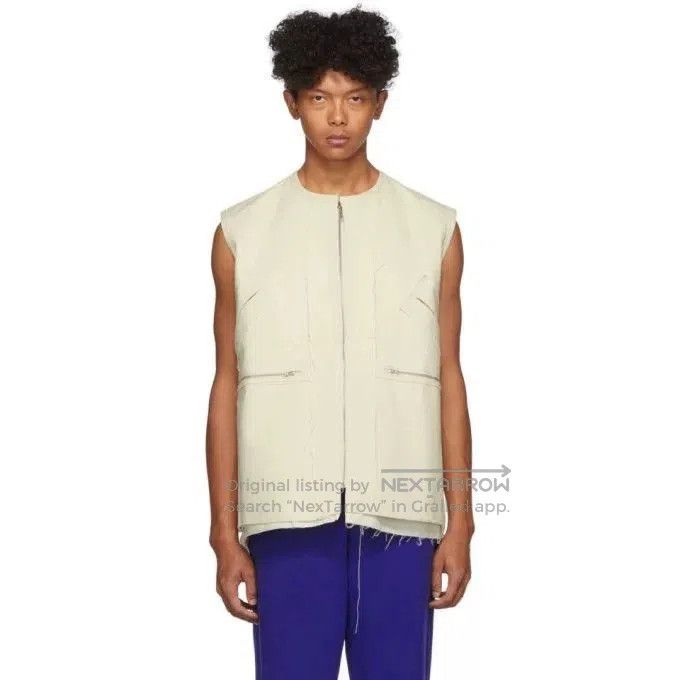 Camiel Fortgens Camiel Fortgens Canvas Vest. Size US L / EU 52-54 / 3 - 1 Thumbnail