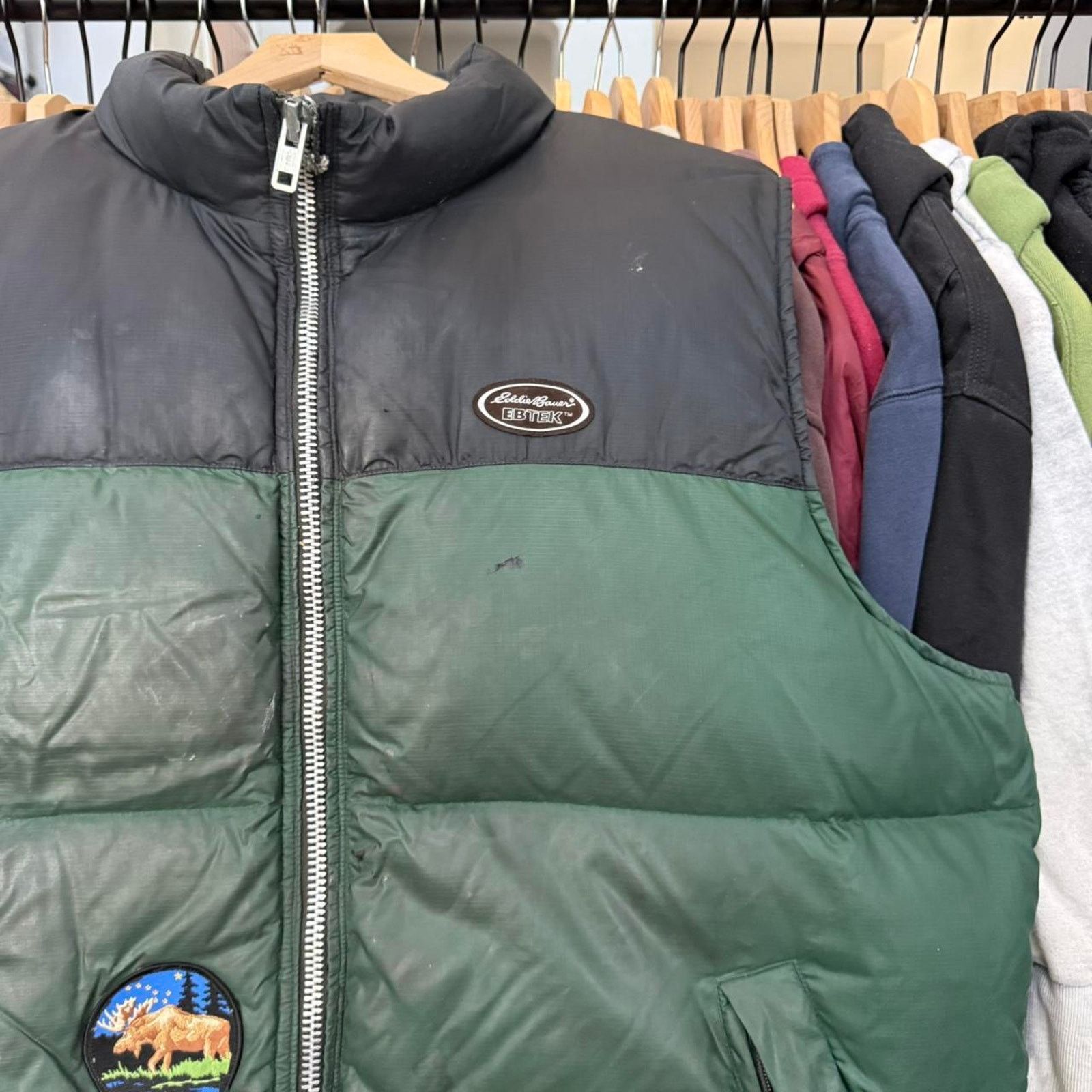 Eddie Bauer Vintage Distressed Eddie Bauer EBTEK Alaskan Puffer Vest Size US XXL / EU 58 / 5 - 3 Thumbnail