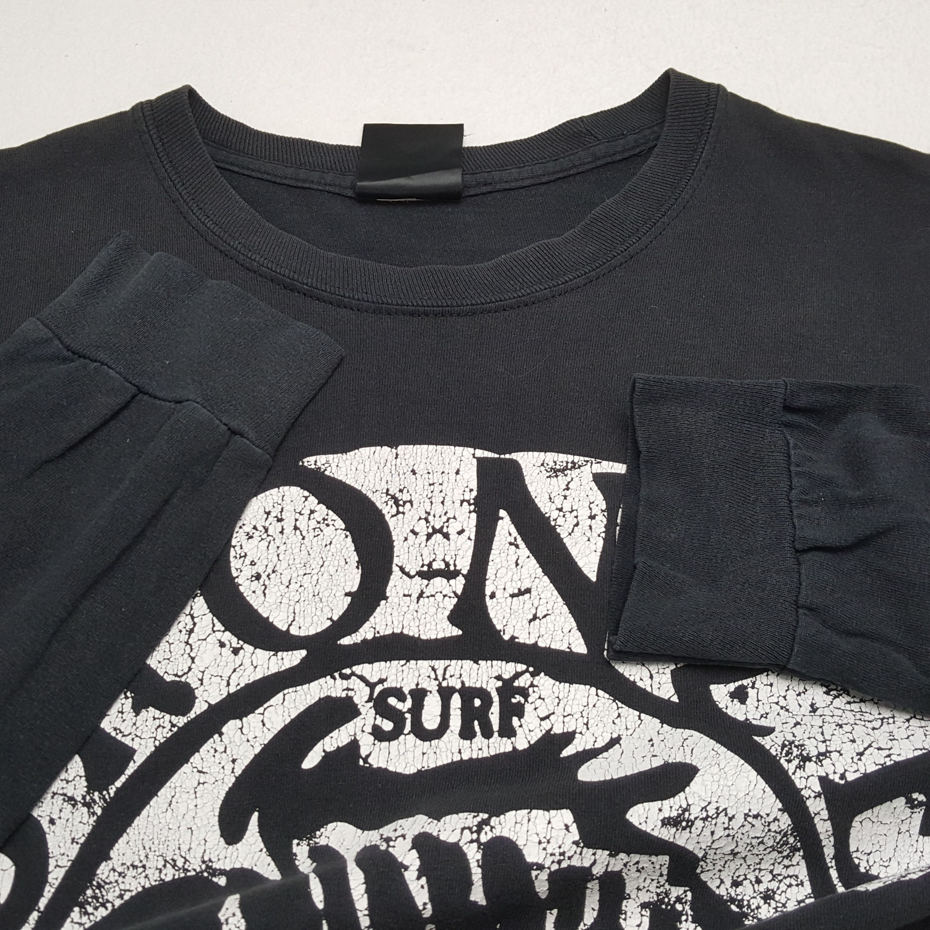 Vintage BRONZE AGE SURF SKATE Long Sleeve Tshirt Size US XL / EU 56 / 4 - 9 Thumbnail