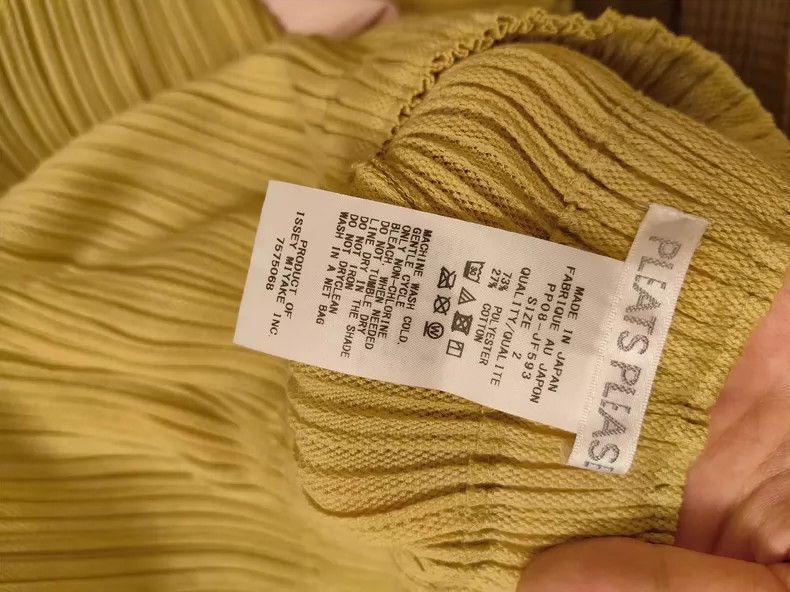 Issey Miyake issey miyake size:2 Yellow trousers 2506-Nextarrow Size 42" / US 20 - 4 Thumbnail