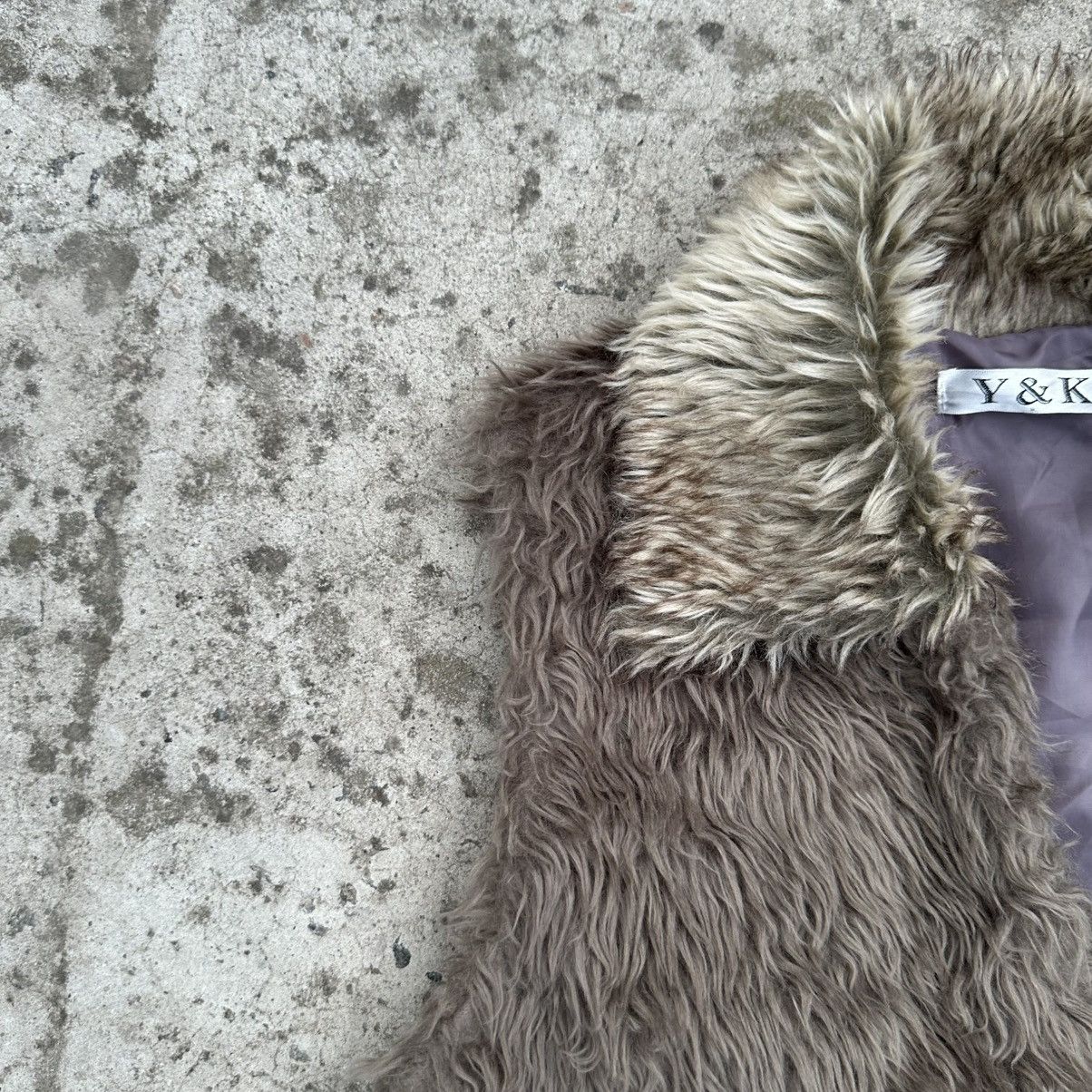 Number 288 Vintage Japanese Style Opium Faux Fur Vest Hype Trend Grunge Size M / US 6-8 / IT 42-44 - 3 Thumbnail