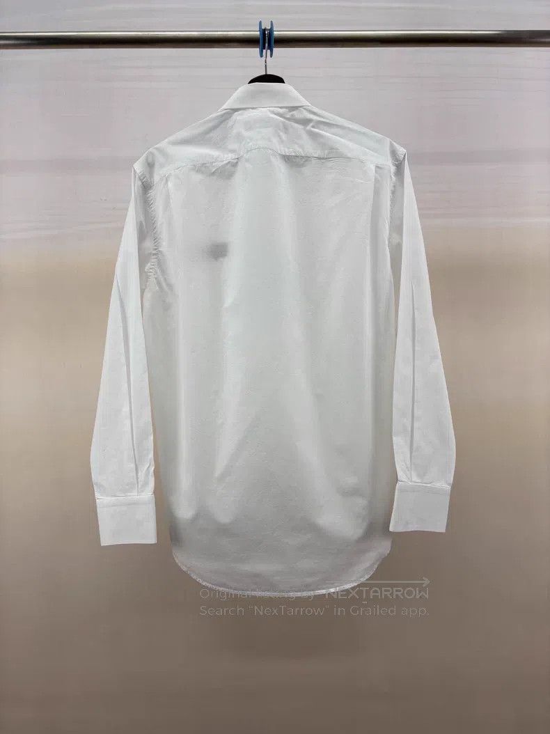 Louis Vuitton Louis Vuitton Three-flower embroidered white shirt Size US S / EU 44-46 / 1 - 2 Thumbnail