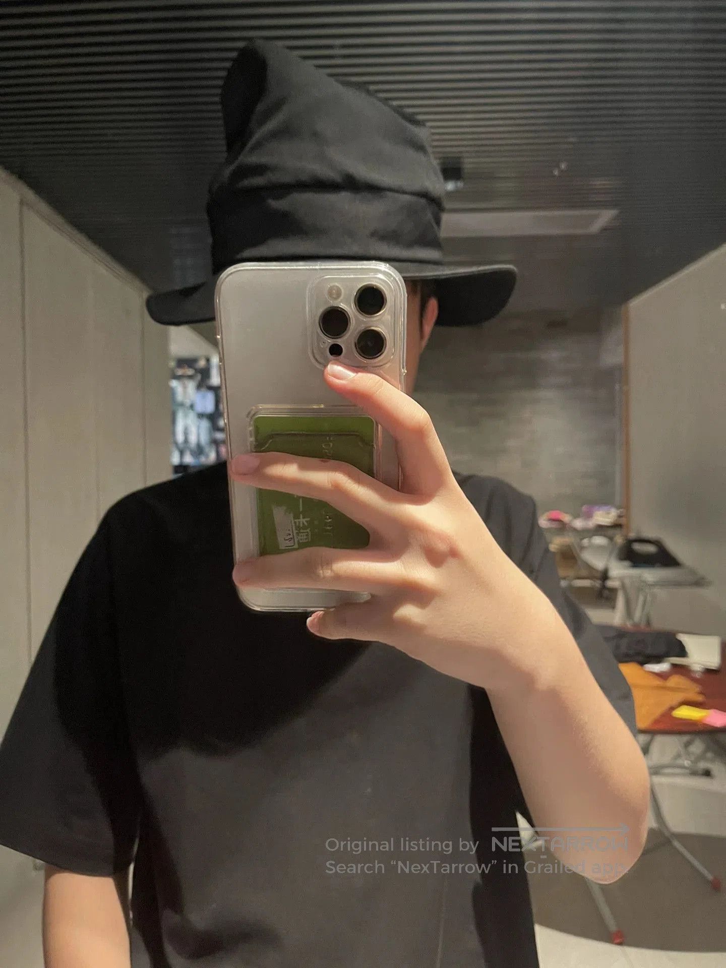 Yohji Yamamoto Yohji Yamamoto Main Line Black Wool Hat. Size ONE SIZE - 6 Thumbnail