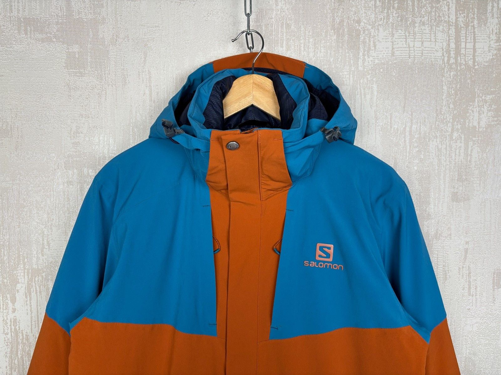 Salomon Salomon Icerocket Ski Jacket Orange/Blue Size US M / EU 48-50 / 2 - 3 Thumbnail