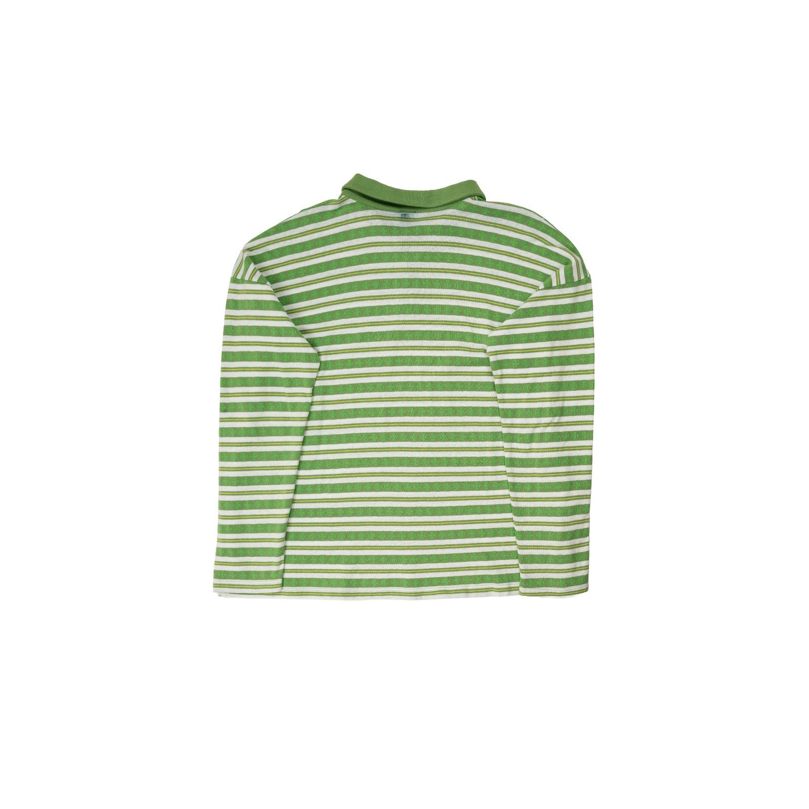 Chrome Hearts Green Cross Script Silver Button Long Sleeve Polo Size US L / EU 52-54 / 3 - 2 Thumbnail