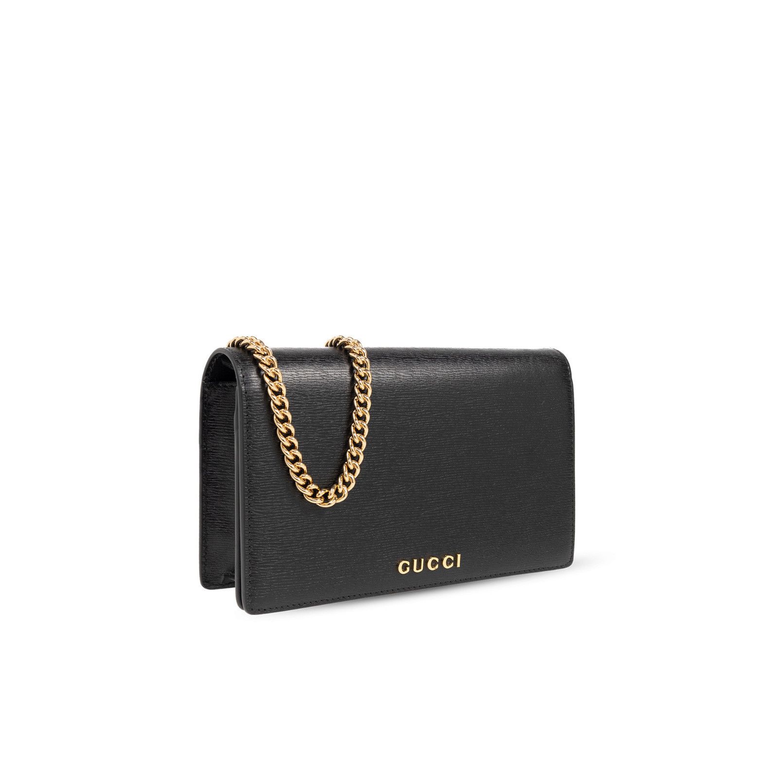 Gucci GUCCI Black Chain Wallet Bag New & Authentic Size ONE SIZE - 3 Thumbnail