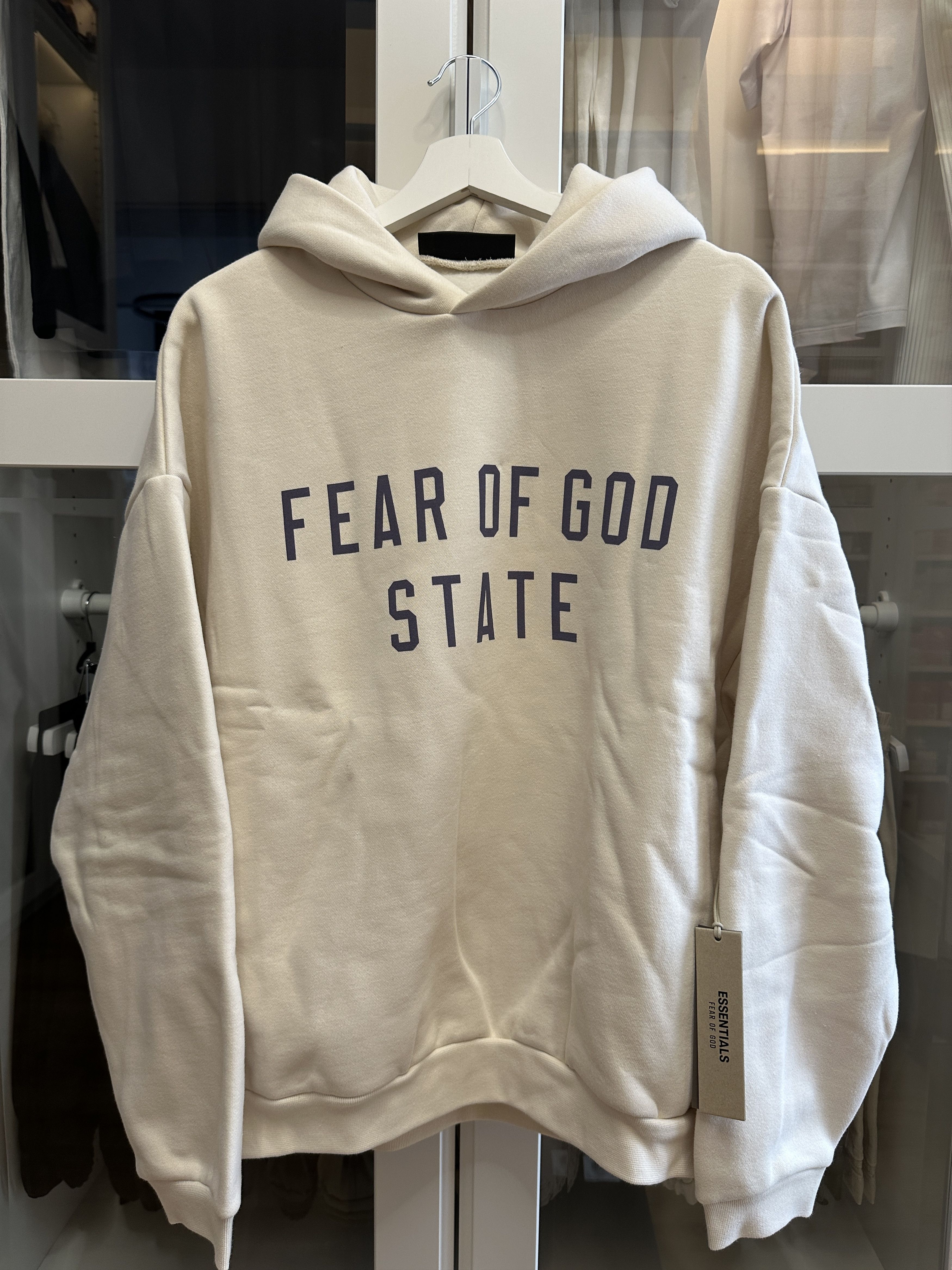 Essentials Fear of God Essentials Fleece Hoodie Shell Size US S / EU 44-46 / 1 - 1 Thumbnail