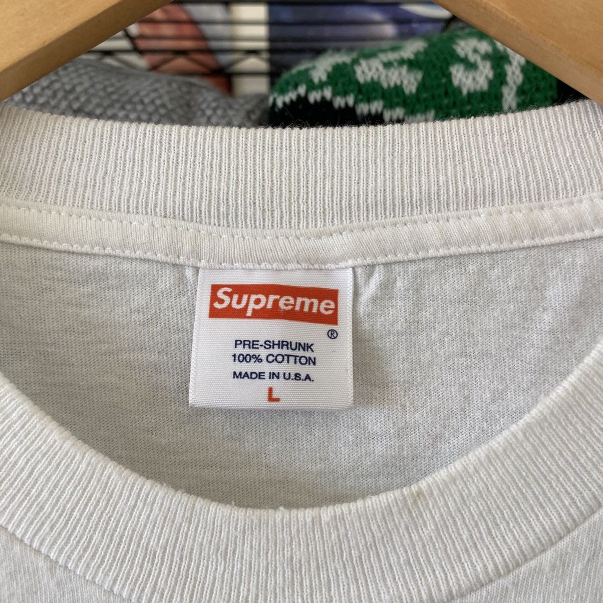 Supreme Vintage Supreme Cognac Courvoisier T-Shirt White 2008 Size US L / EU 52-54 / 3 - 4 Thumbnail