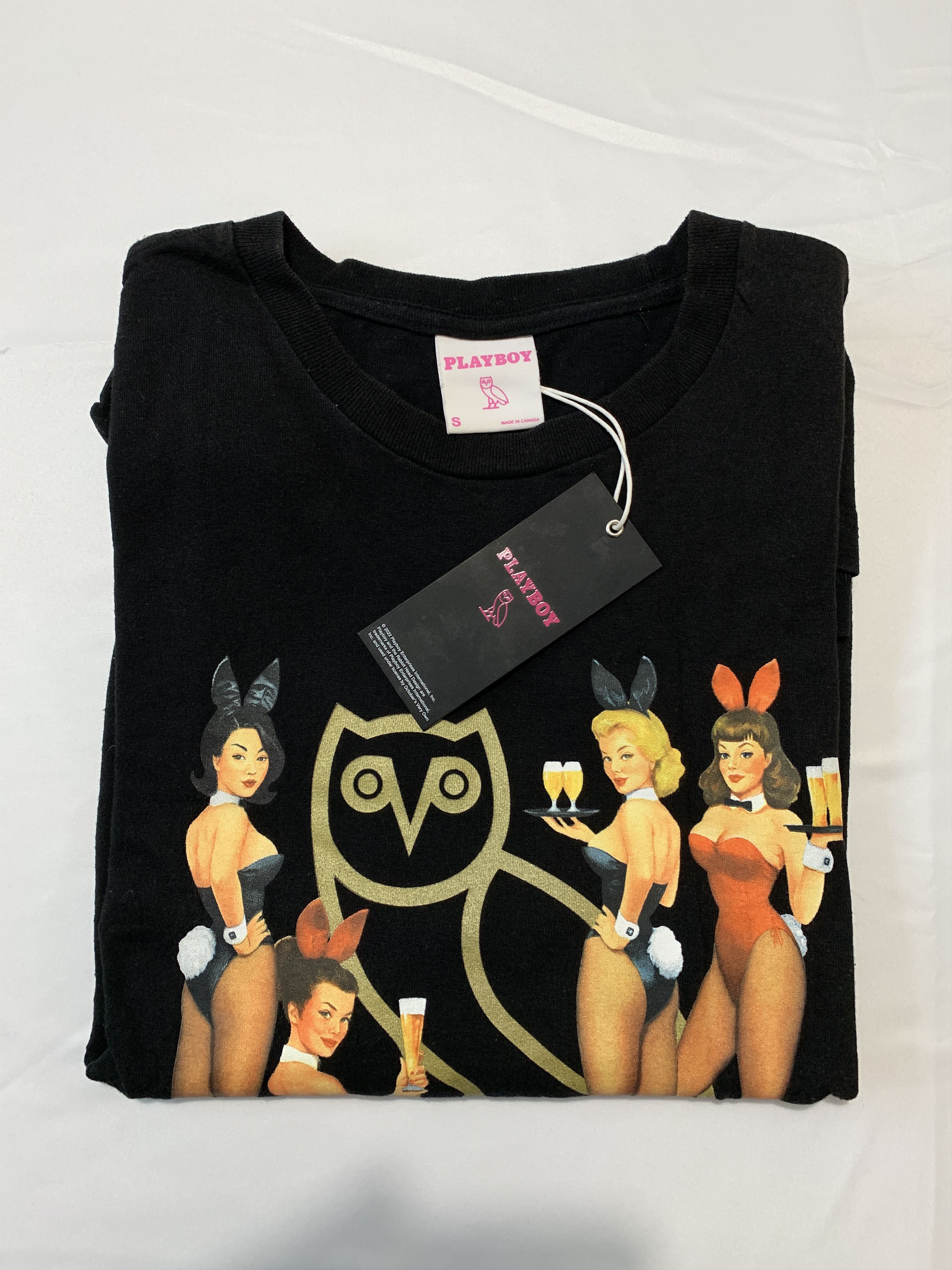 Drake OVO X PLAYBOY OG BUNNY T-SHIRT - Medium Size US S / EU 44-46 / 1 - 8 Thumbnail
