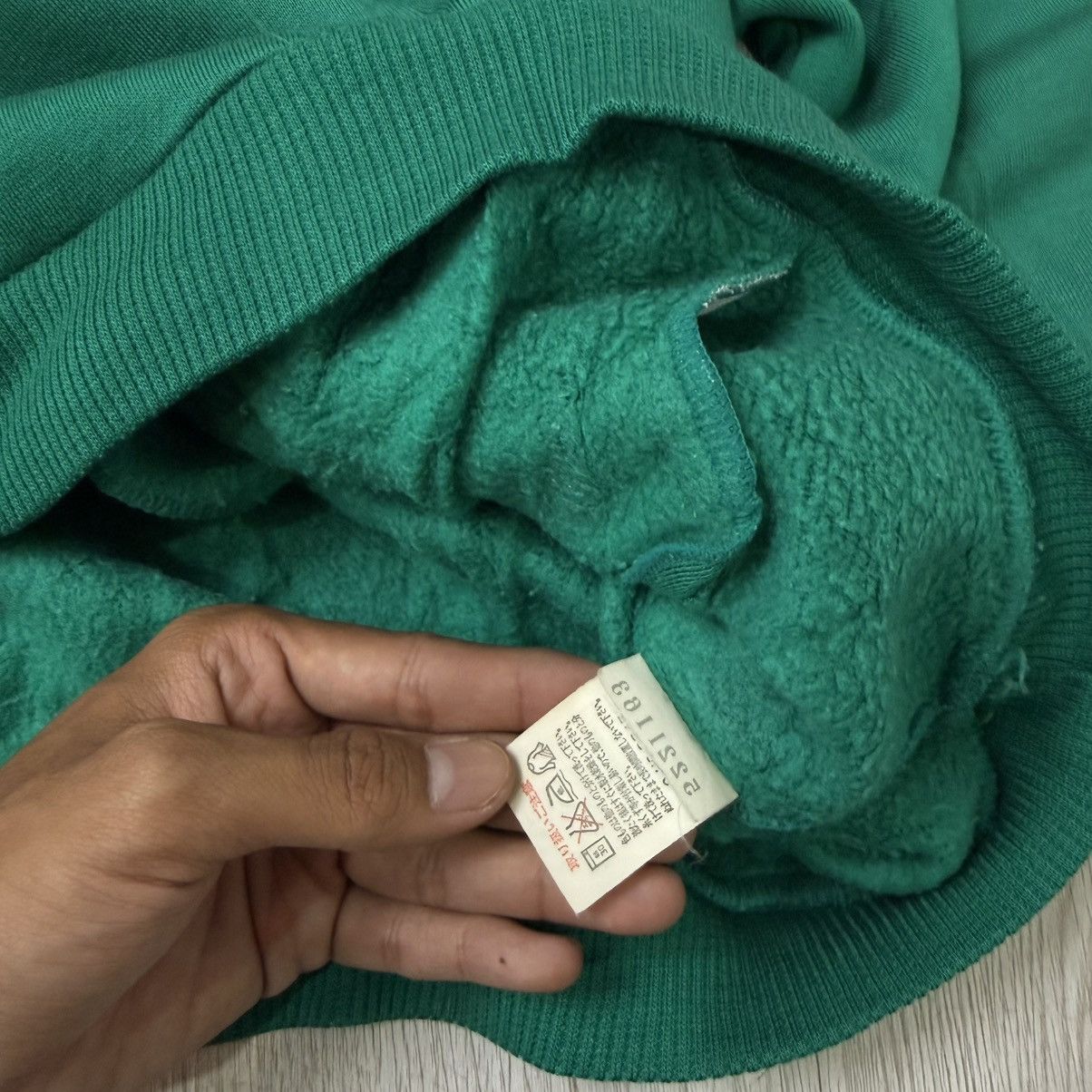 Asics Vintage ASICS halfzip green sweat Size US L / EU 52-54 / 3 - 3 Thumbnail