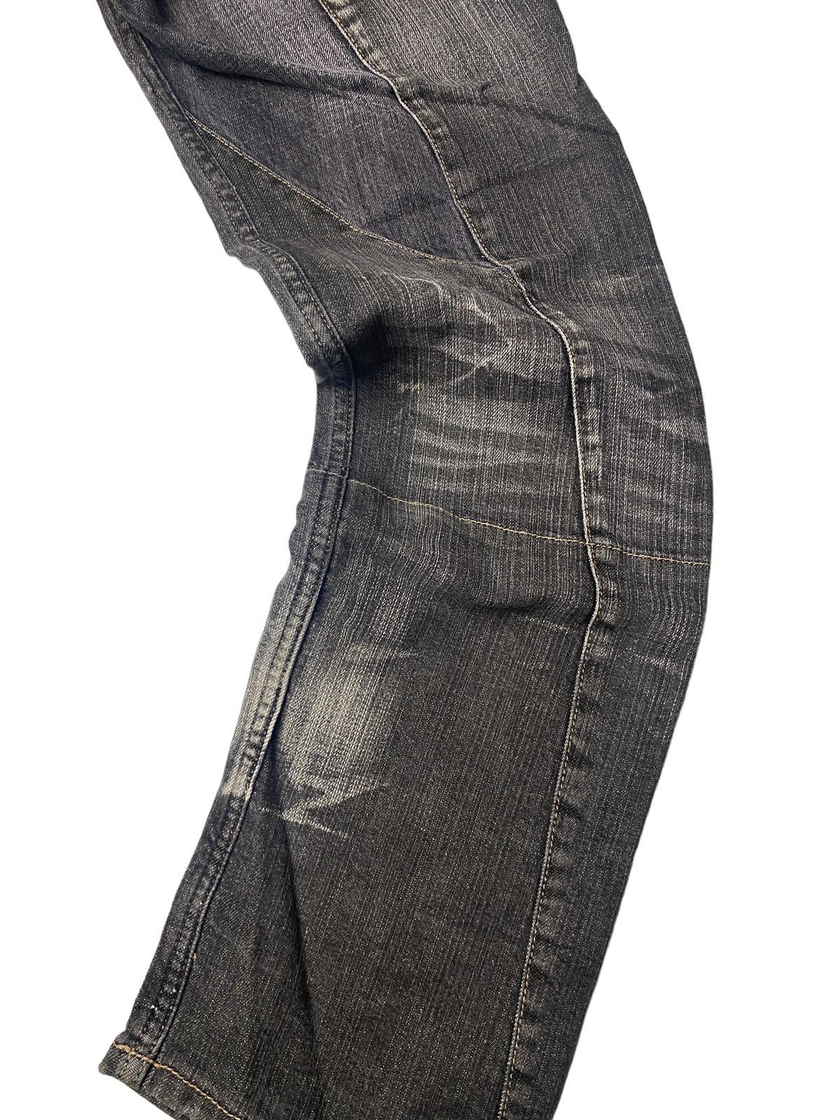 If Six Was Nine × Japanese Brand × Le Grande Bleu (L.G.B.) 2000's PPFM Flared Star Booze Piils Seawash Jeans Size US 29 - 4 Thumbnail