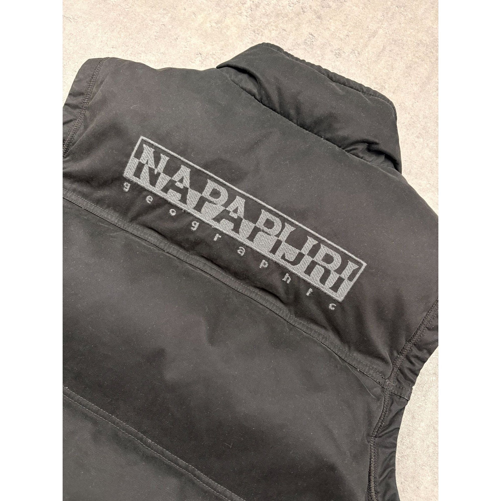 Napapijri Puchowa Kamizelka Napapijri – Black – Rozmiar XL y2k rare vi Size US XL / EU 56 / 4 - 4 Thumbnail