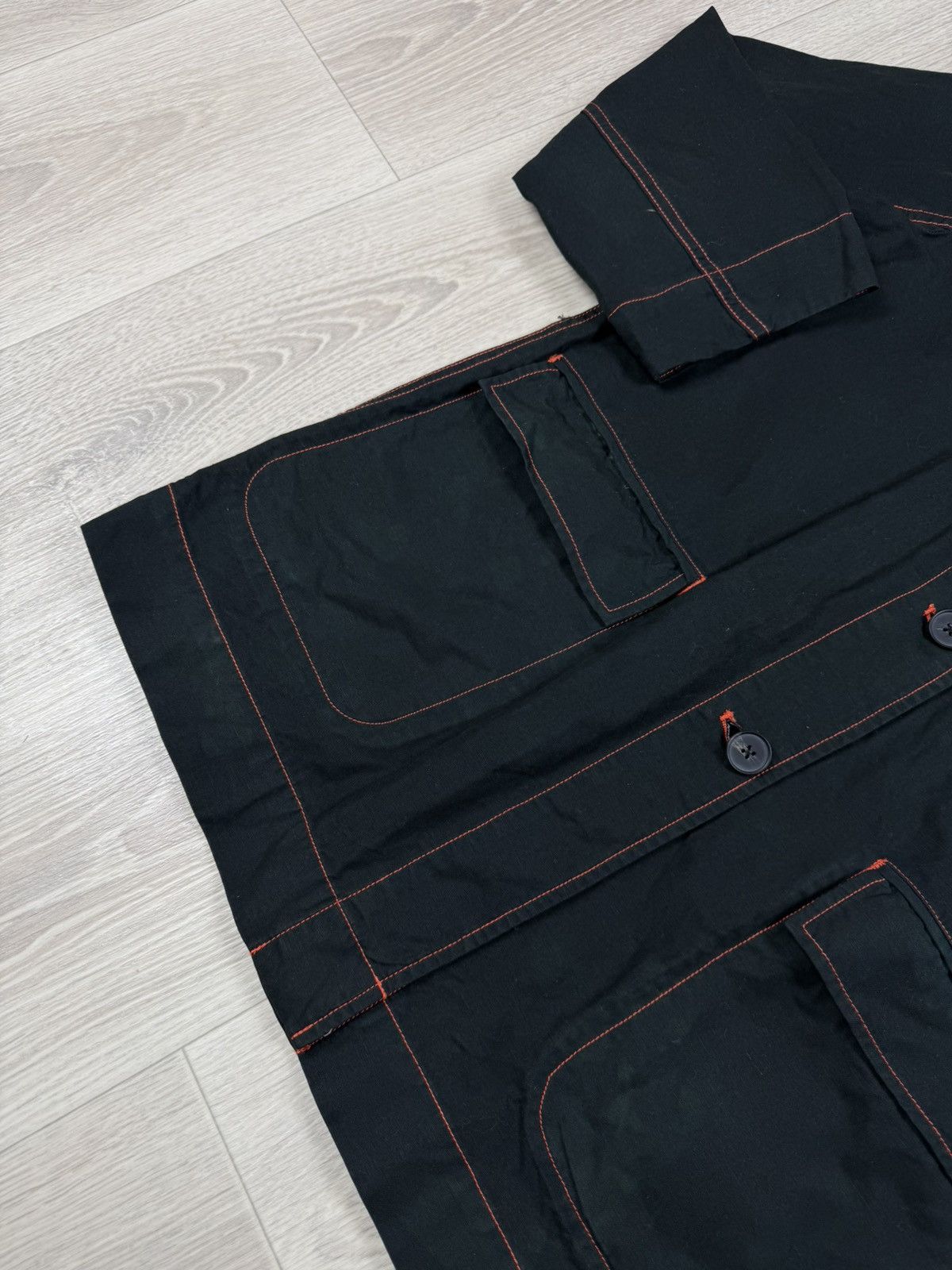 Other Toast Jacket Womens Black Cotton Lightweight Button Front Size M / US 6-8 / IT 42-44 - 7 Thumbnail
