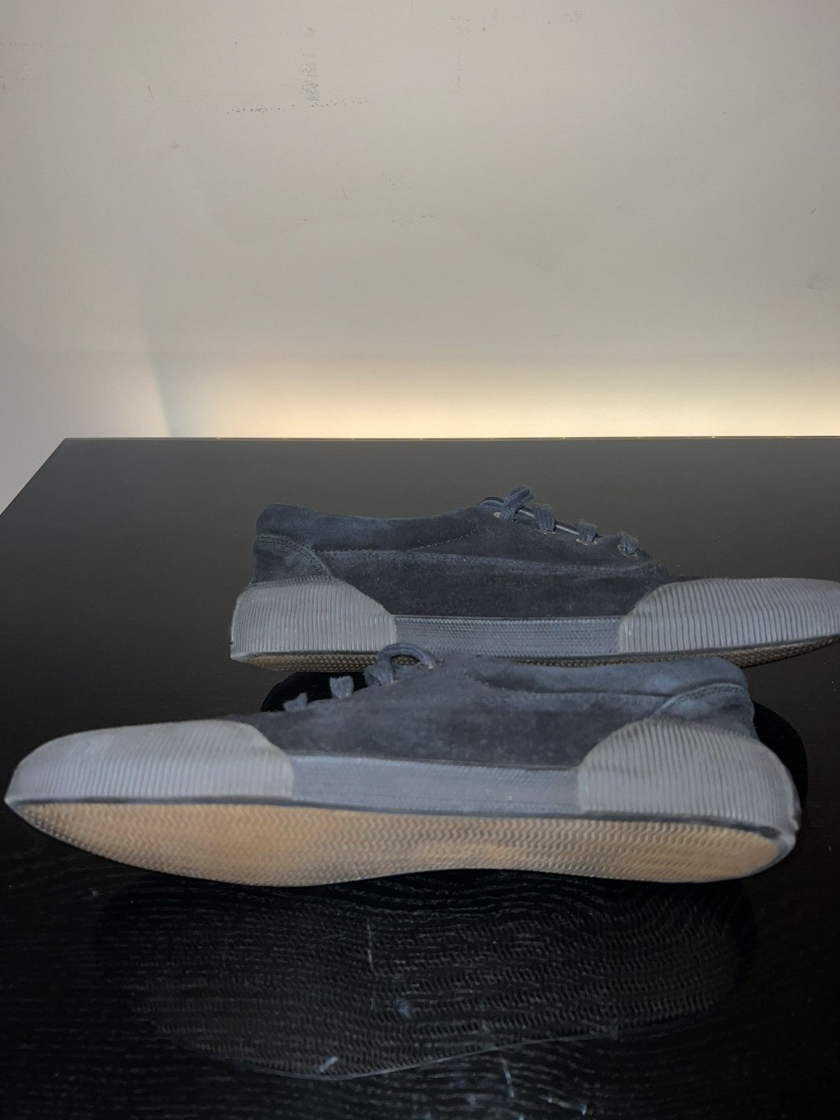 Lanvin Suede Low Top Sneaker Size US 7 / EU 40 - 8 Thumbnail