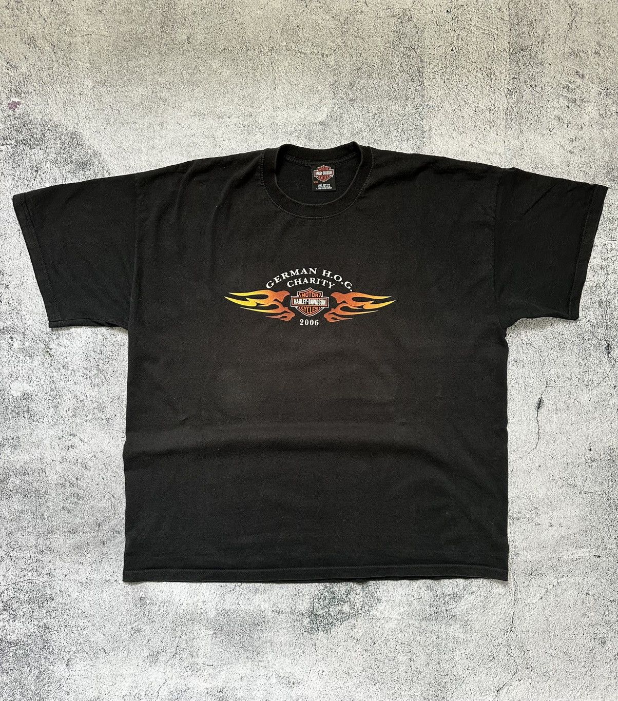 Harley Davidson Made in USA Harley Davidson 2006 T-shirt German Charity Size US XXL / EU 58 / 5 - 1 Thumbnail