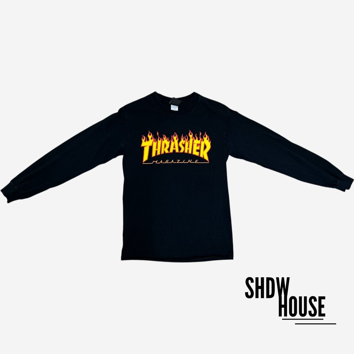 Thrasher Thrasher Magazine Logo Longsleeve Size US S / EU 44-46 / 1 - 1 Thumbnail