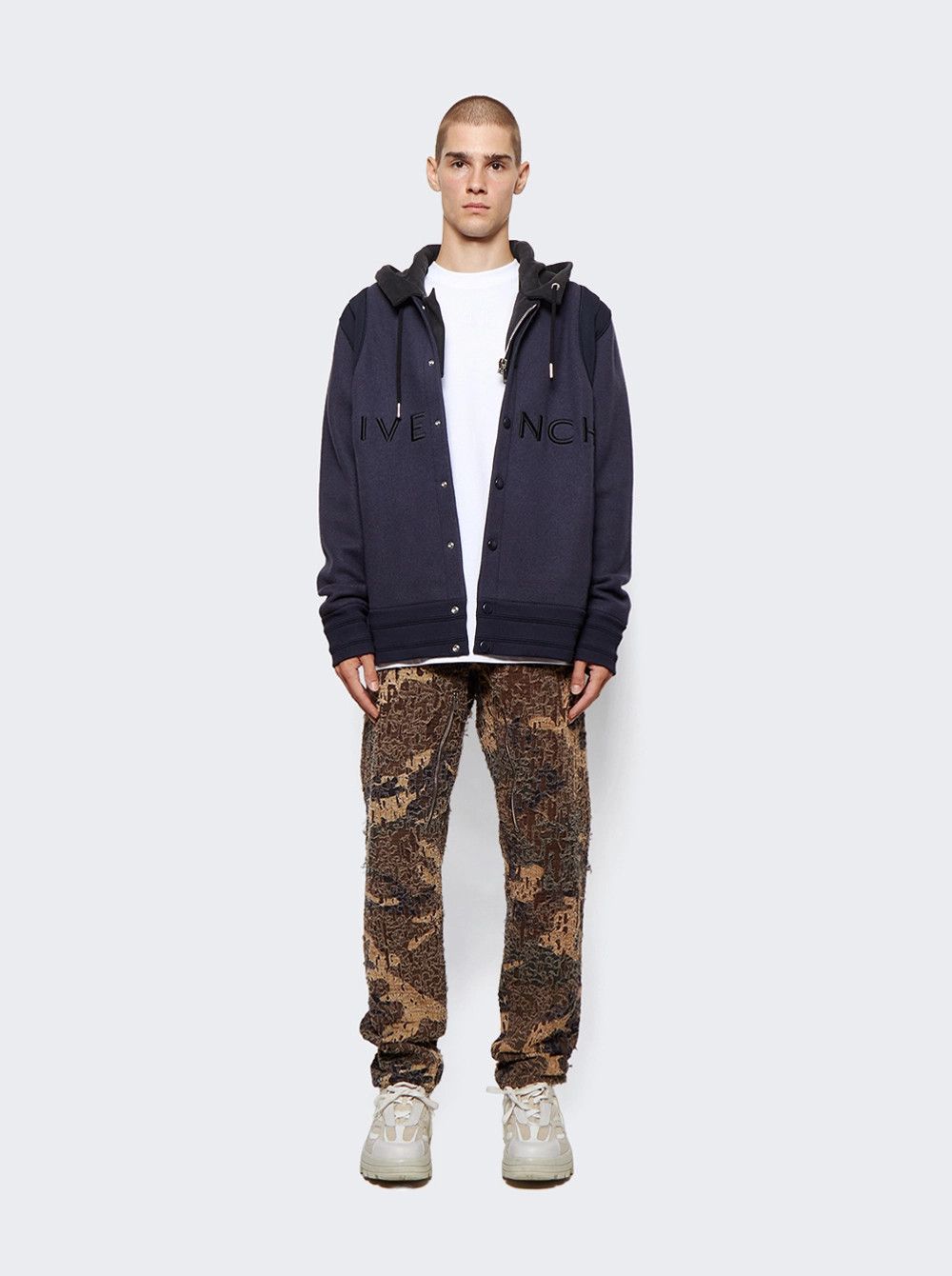 Givenchy o1mle0426 Zipped Slim Fit Denim Trousers in Brown Size US 30 / EU 46 - 2 Thumbnail