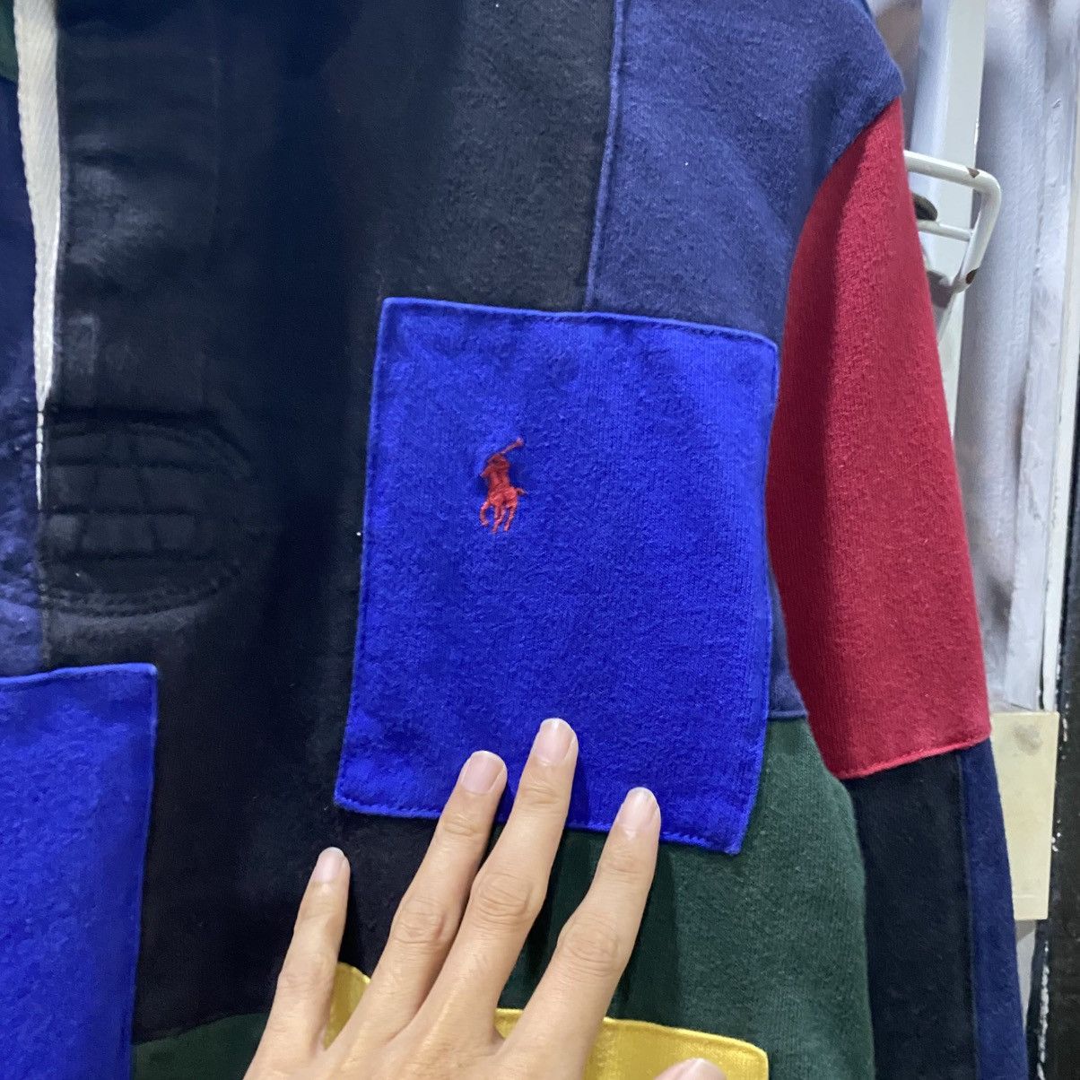 Polo Ralph Lauren × RRL Ralph Lauren × Ralph Lauren Vintage Polo Ralph Lauren Rugby Patchwork Size US M / EU 48-50 / 2 - 5 Thumbnail
