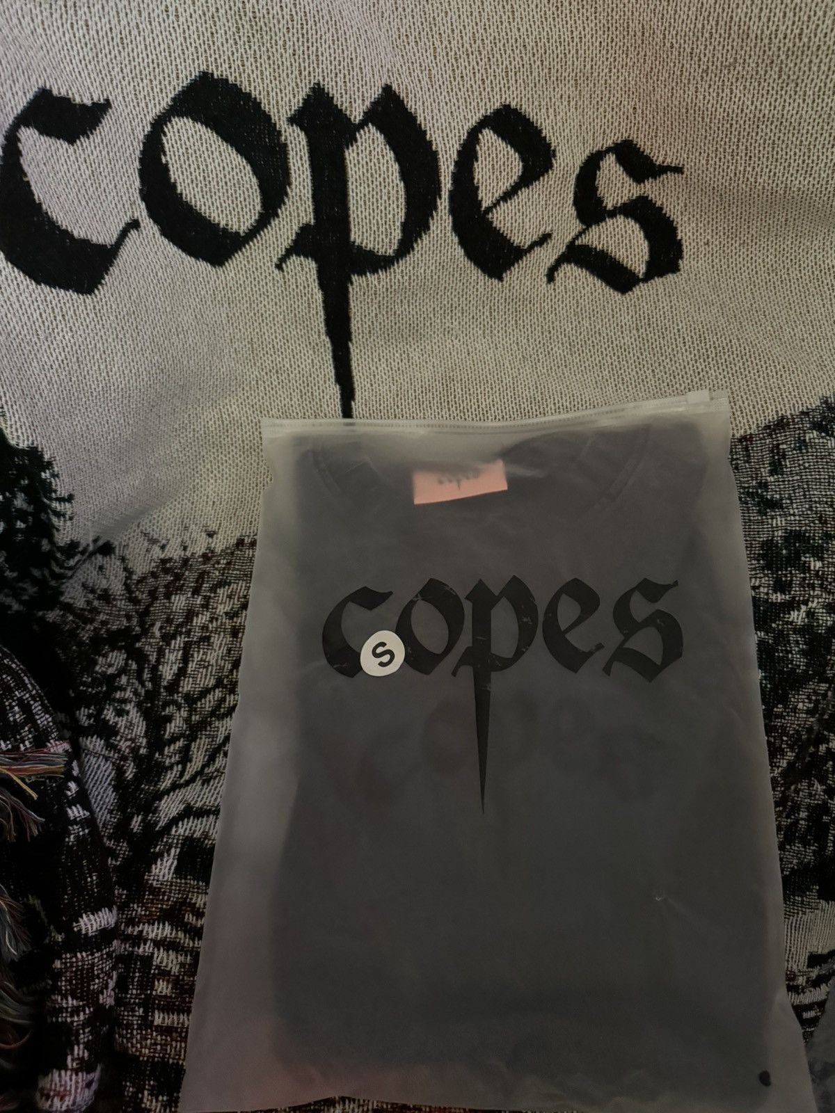 Copes Copes Embroidered Logo T-Shirt Heavyweight Vintage black Size US S / EU 44-46 / 1 - 2 Thumbnail