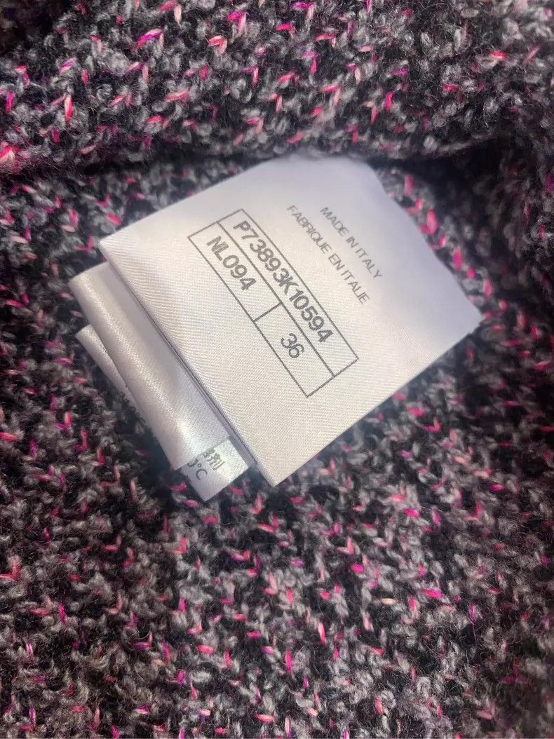 Chanel Chanel 22 Autumn Colorful Yarn Sleeveless Cashmere Knitted Size XS / US 0-2 / IT 36-38 - 6 Thumbnail