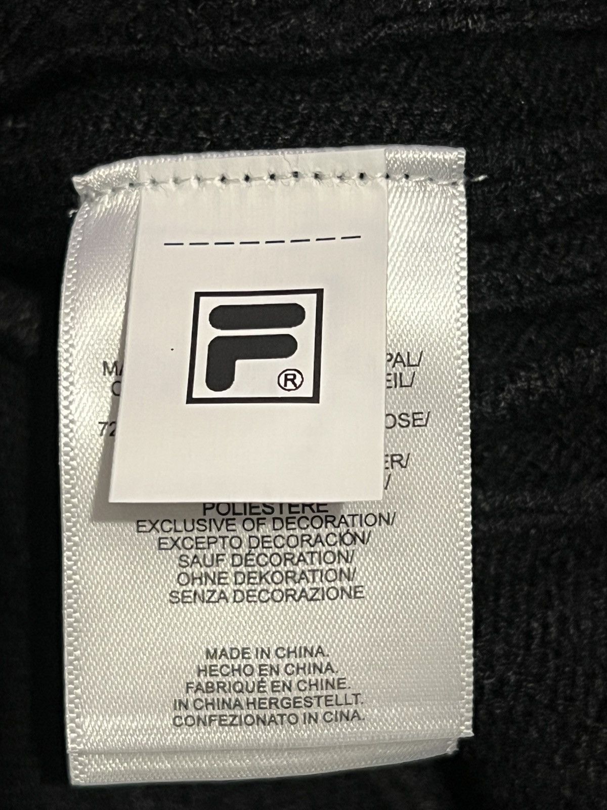 Fila Fila Men's Baseline Cable Knit Vest Black Size Small Size US S / EU 44-46 / 1 - 4 Thumbnail