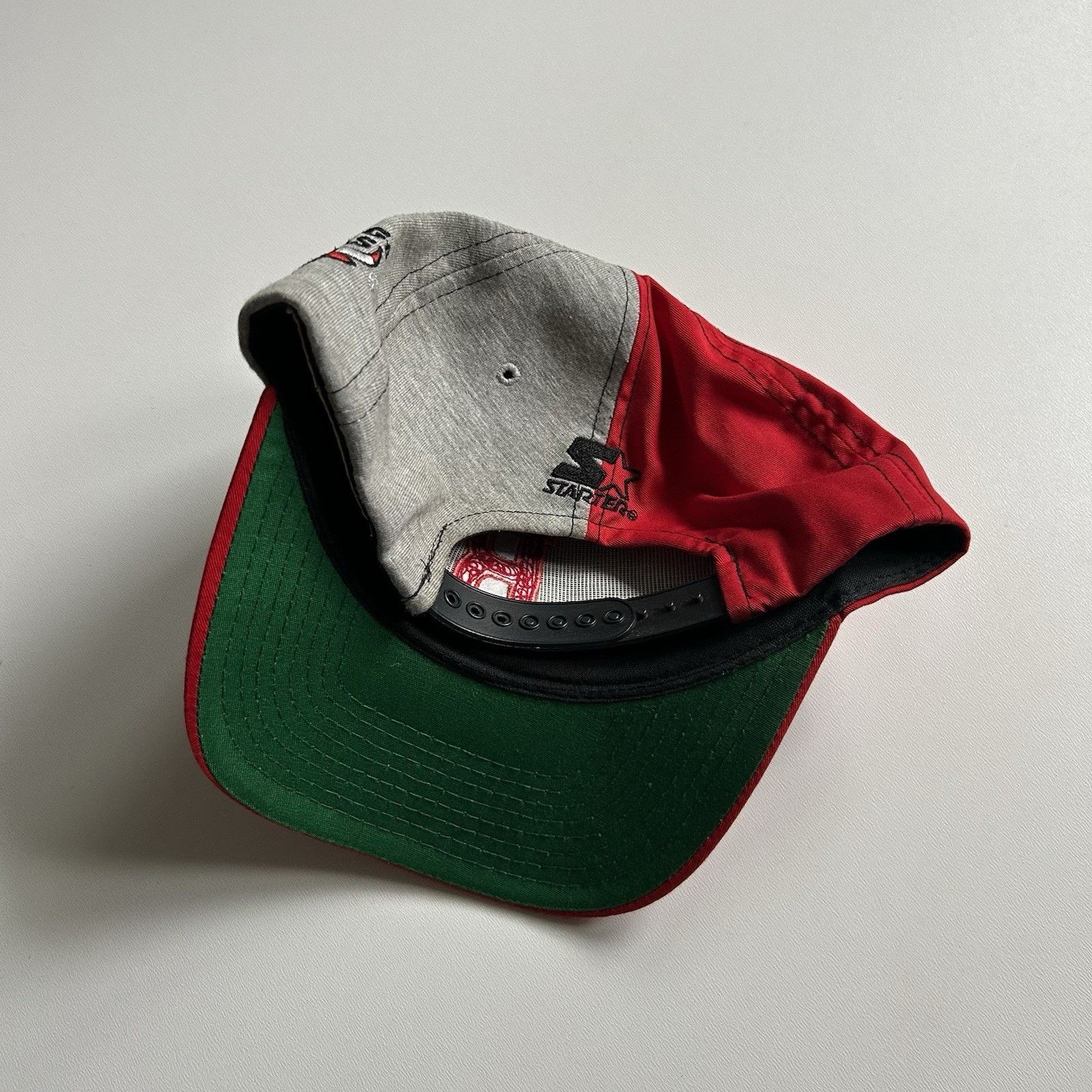 NBA Vintage 90s Starter Chicago Bulls NBA Snapback Hat Cap Rare Size ONE SIZE - 5 Thumbnail