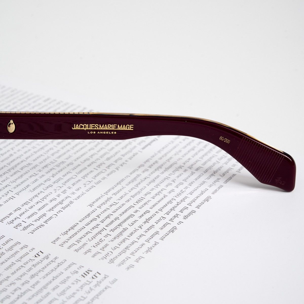 Jacques Marie Mage JACQUES MARIE MAGE JMM TORINO EPOXY CHARLET 60/200 Size ONE SIZE - 4 Thumbnail