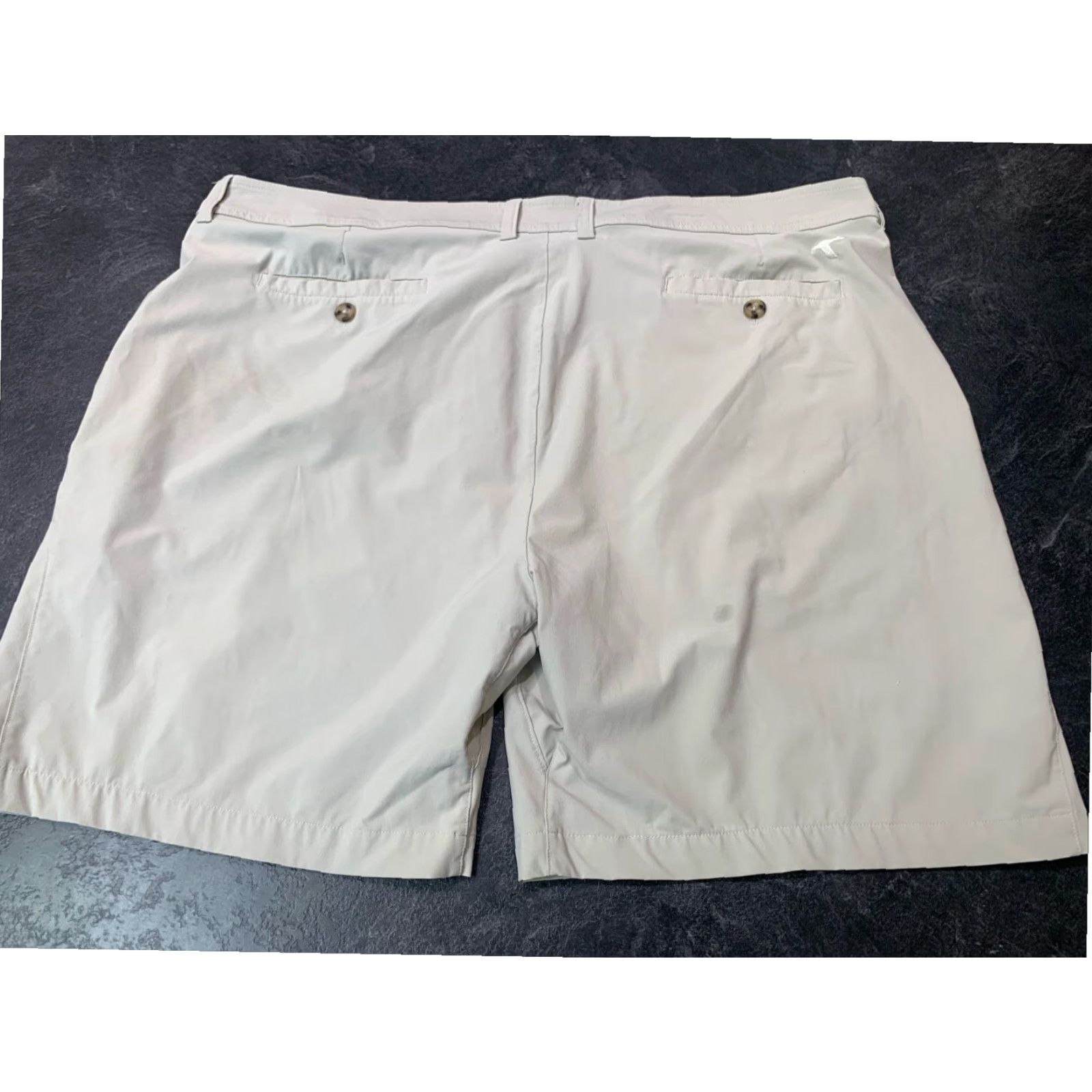 Vintage Gen Teal Chino Shorts Adult 42 Beige Outdoor Travel Stretch Mens Size US 42 / EU 58 - 4 Thumbnail