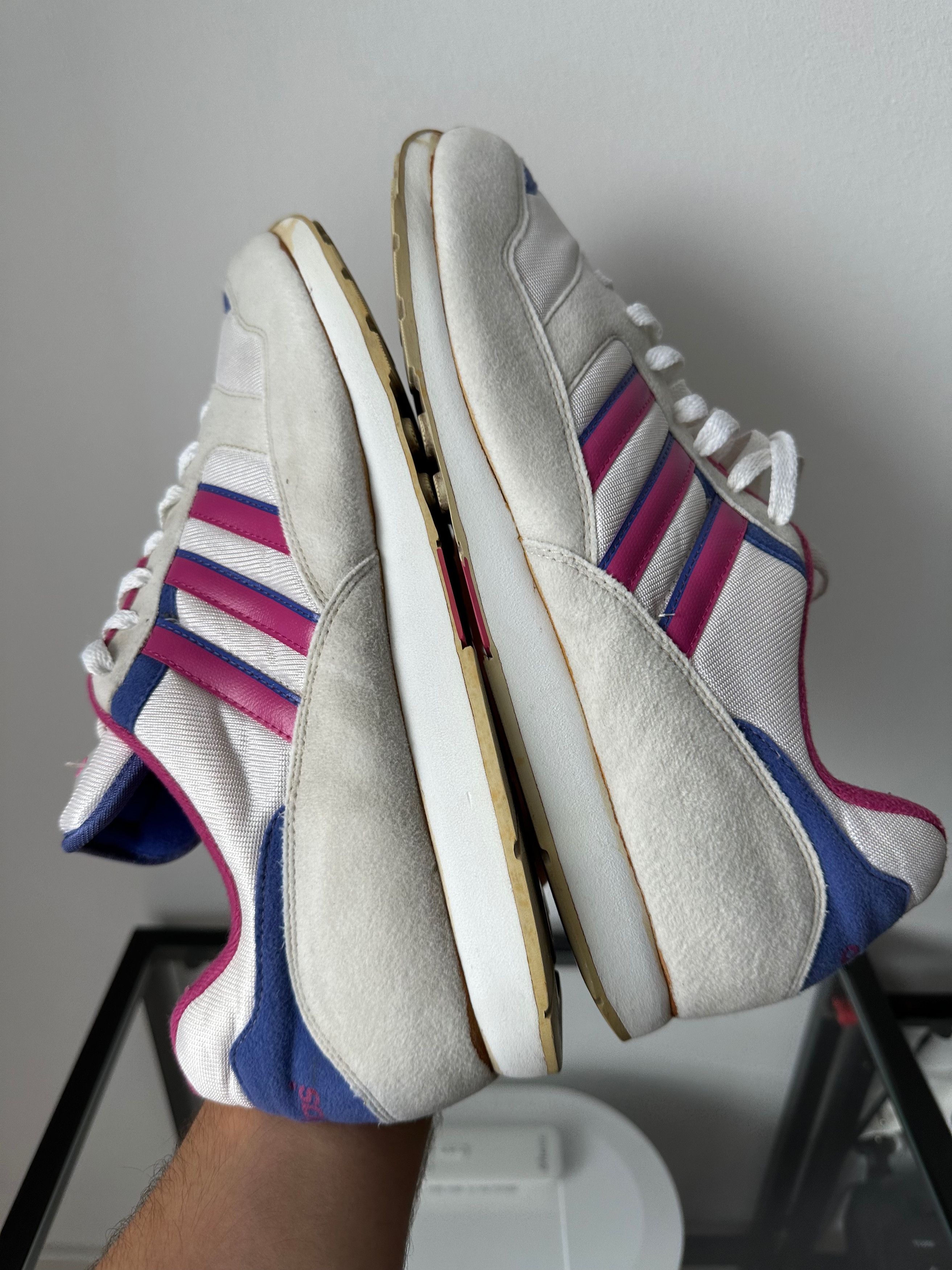 Adidas 90's Adidas Meteor Sneakers vintage shoes trainers Size US 13 / EU 46 - 9 Thumbnail