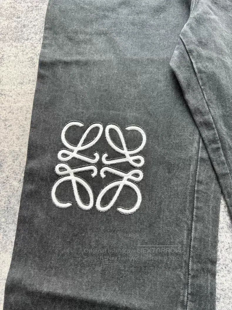 Loewe Loewe Men's double knee logo jeans Size US 34 / EU 50 - 6 Thumbnail
