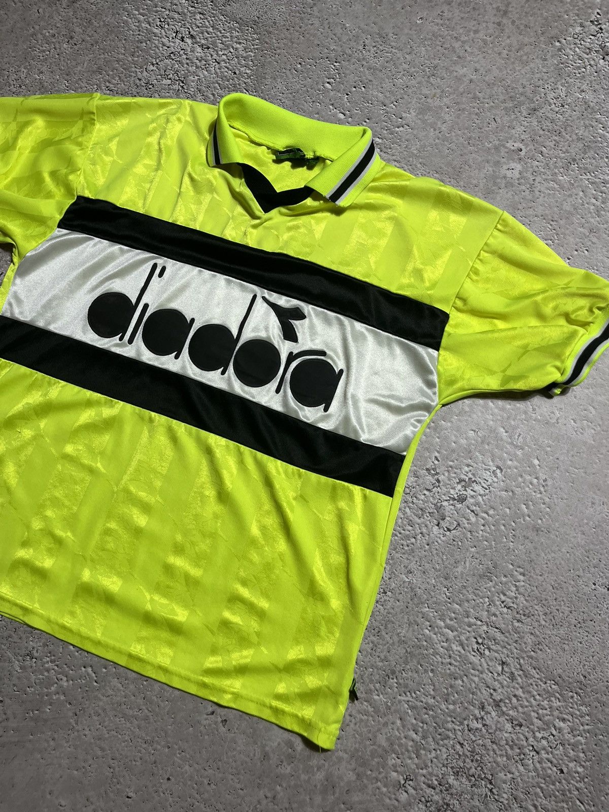Diadora × Vintage DIADORA 90s BIG LOGO SHIRT JERSEY VINTAGE FOOTBALL SOCCER Size US M / EU 48-50 / 2 - 2 Thumbnail