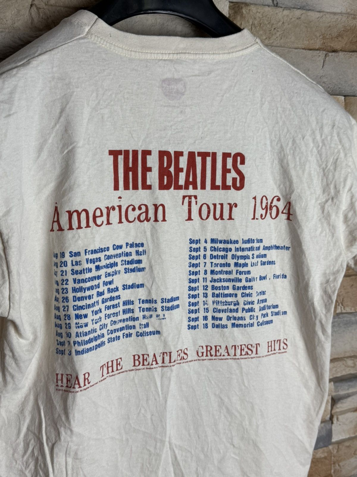 Band Tees The Beatles ft84 t-shirt tee Size US M / EU 48-50 / 2 - 5 Thumbnail