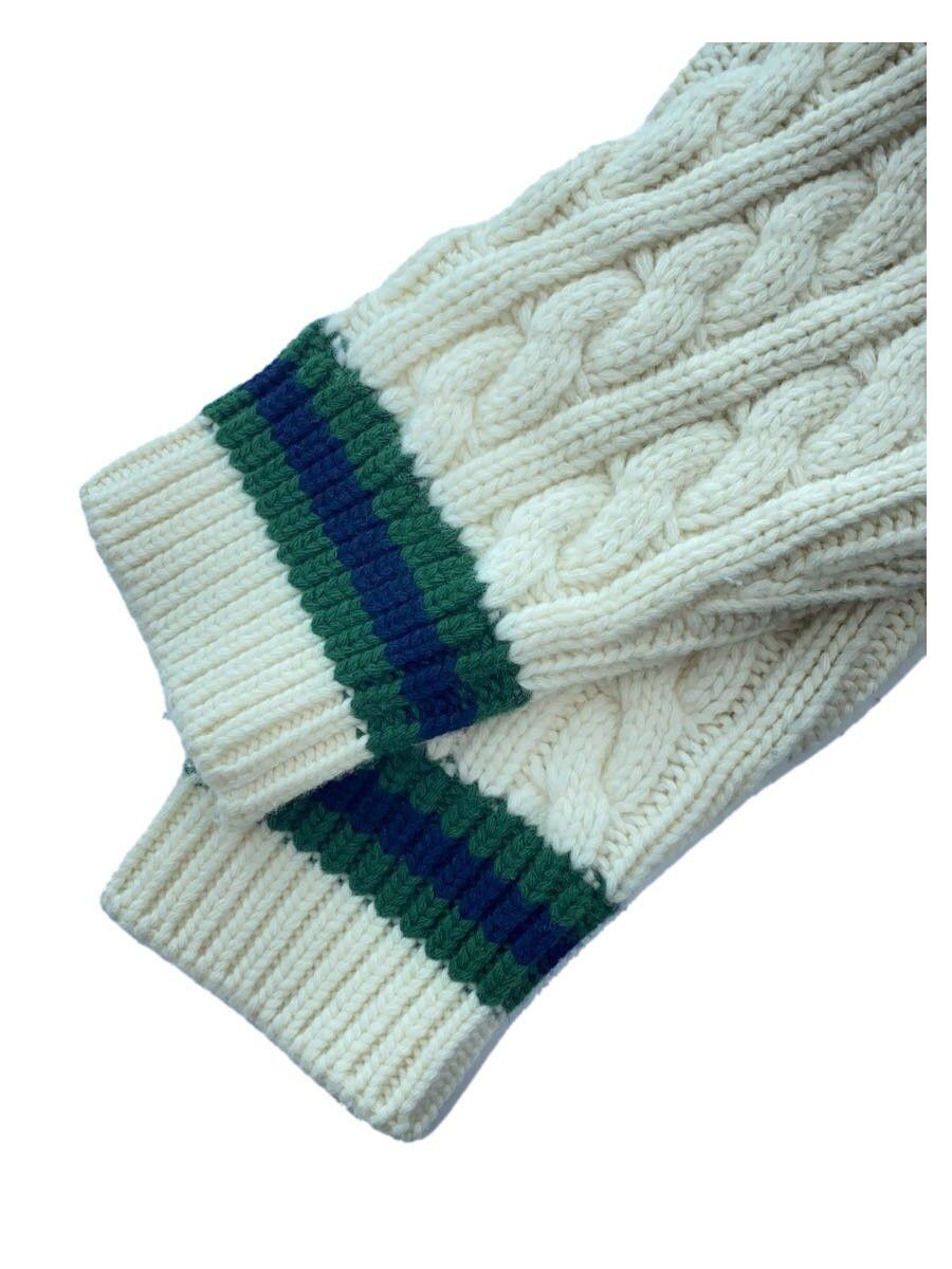 Palm Angels Palm Angels x Moncler Cotton Knit Sweater White Size US L / EU 52-54 / 3 - 6 Thumbnail