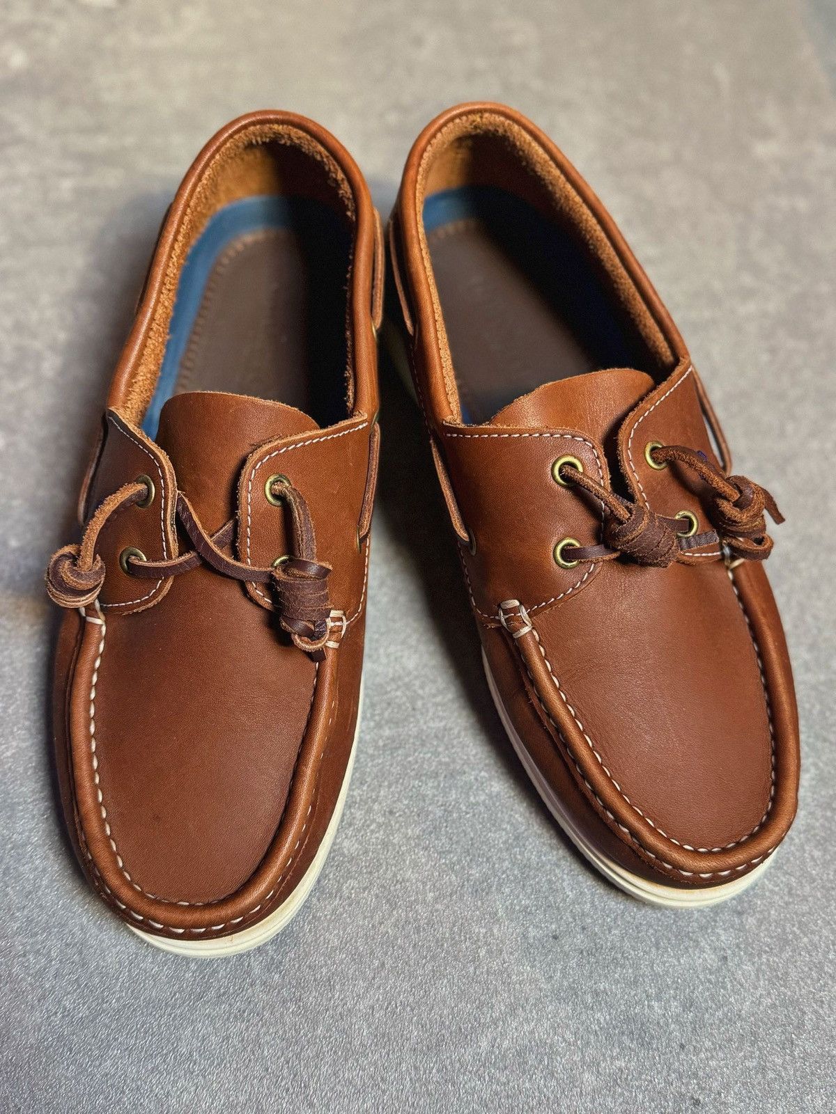 Dubbary Admirals 38 Leather Sailing Shoes