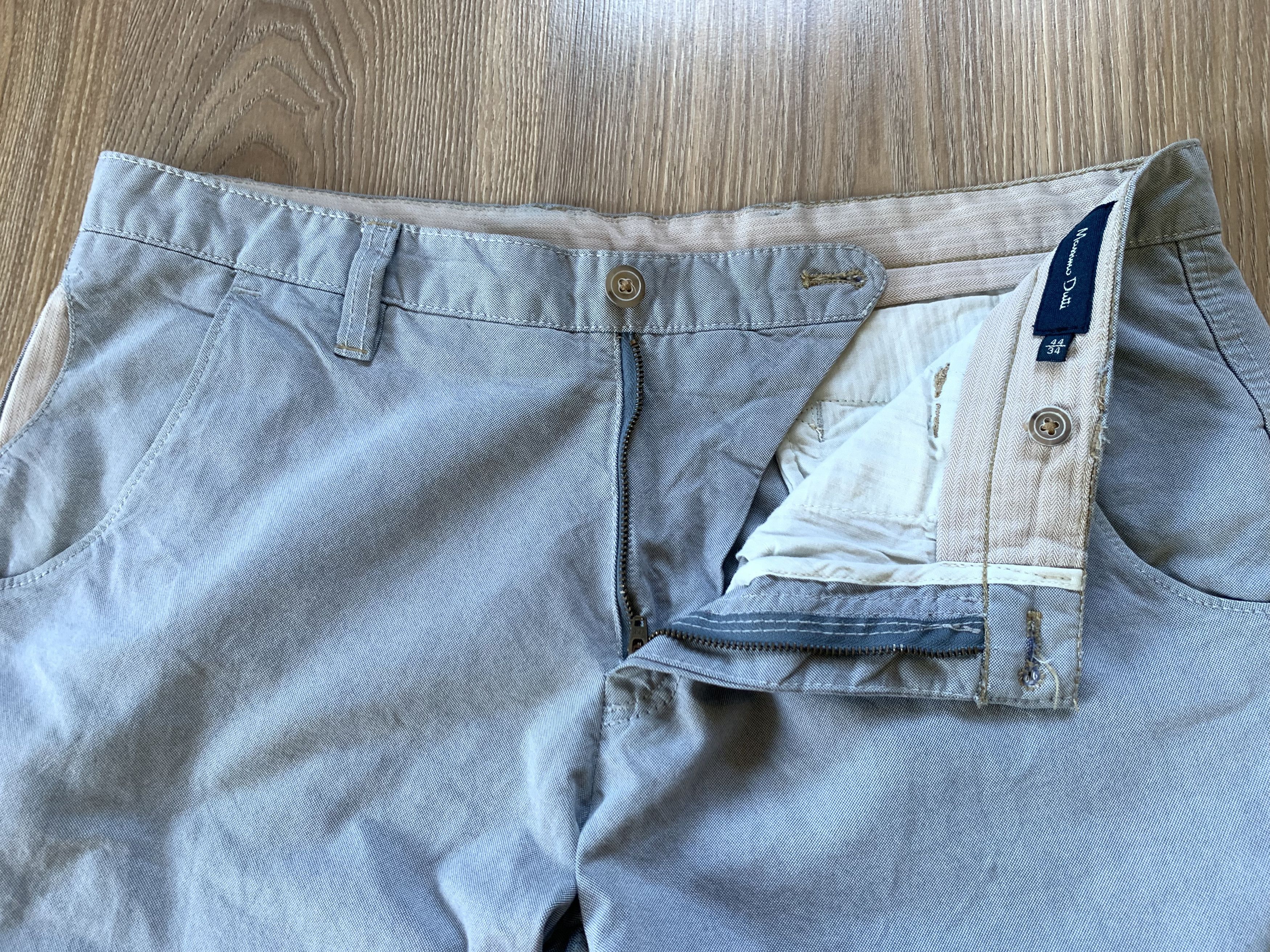 Designer Massimo Dutti Casual Cotton Pants Size US 34 / EU 50 - 5 Thumbnail