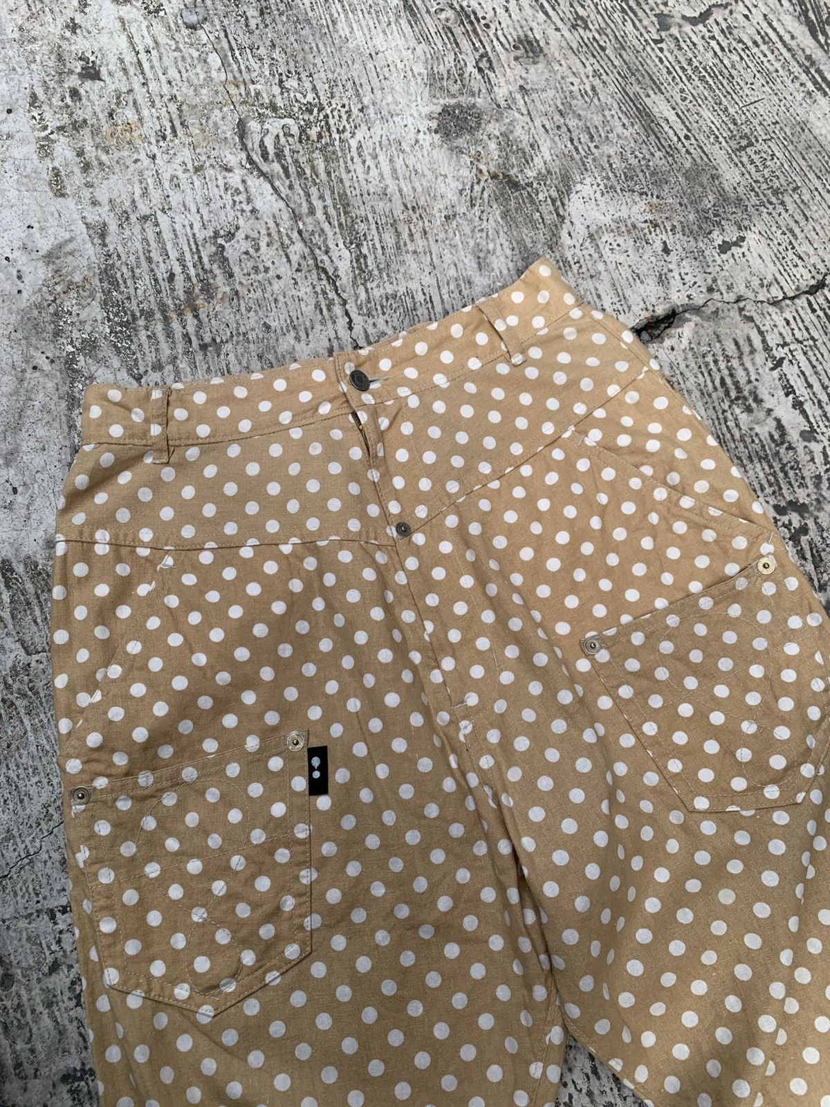 Issey Miyake Vintage mercibeaucoup by Issey Miyake dot pants Size US 29 - 3 Thumbnail