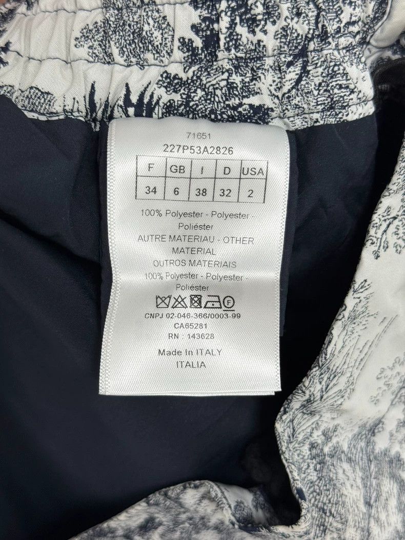 Dior Dior Popular zoo full-print slogan logo short skirt Size 42" / US 20 - 3 Thumbnail