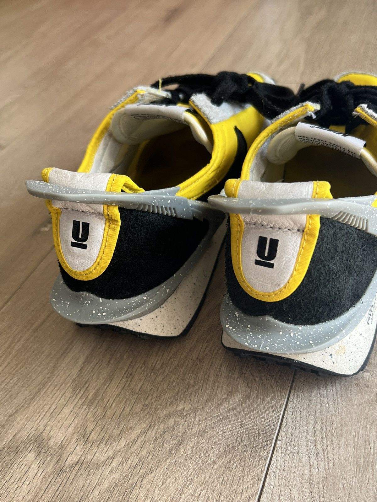 Nike × Undercover Nike Undercover Jun Takahasi Yellow Low Top Runner Sneakers Size US 10 / EU 43 - 7 Thumbnail