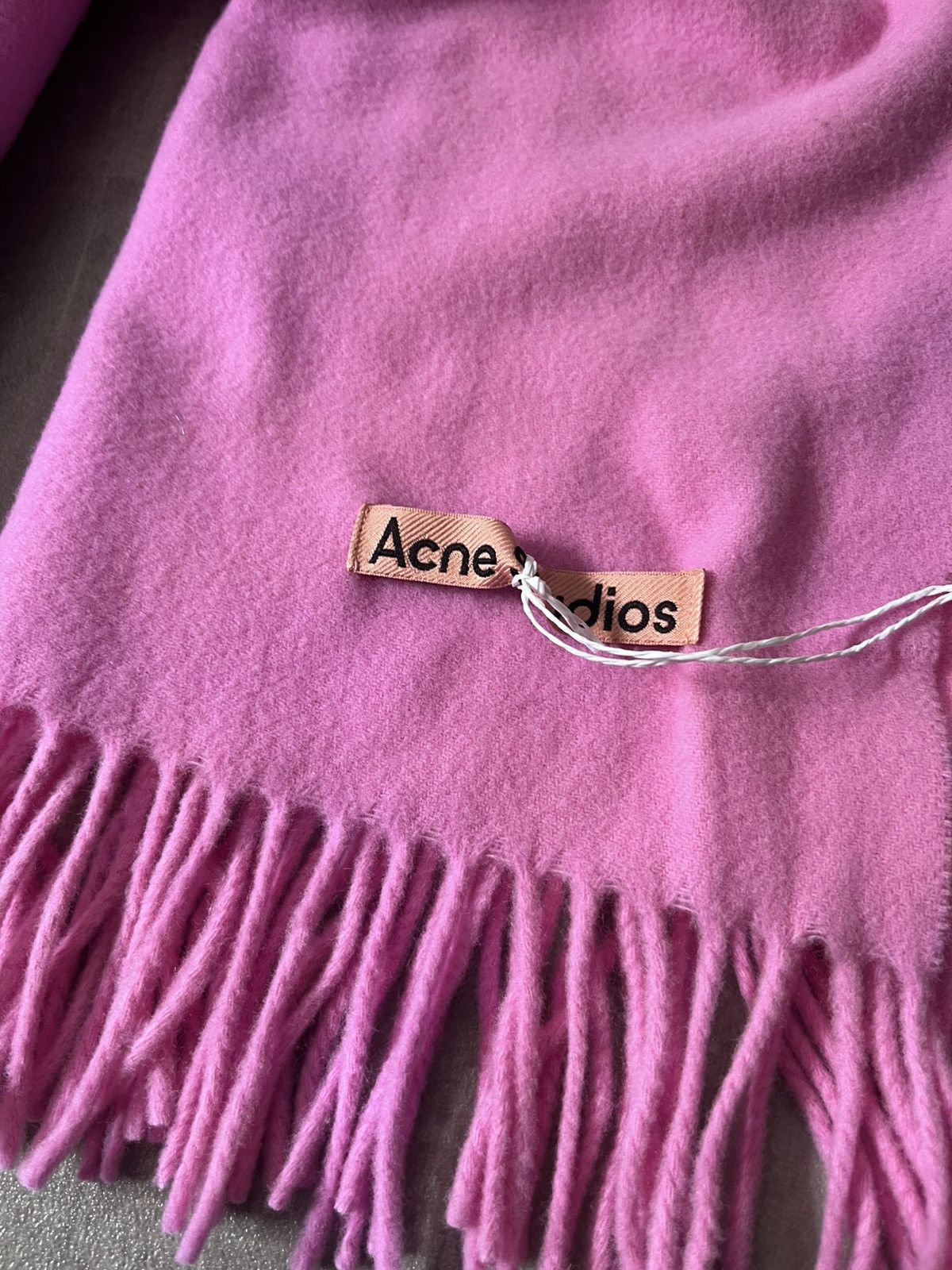 Acne Studios Acne Studios wool pink scarf new Size ONE SIZE - 2 Thumbnail