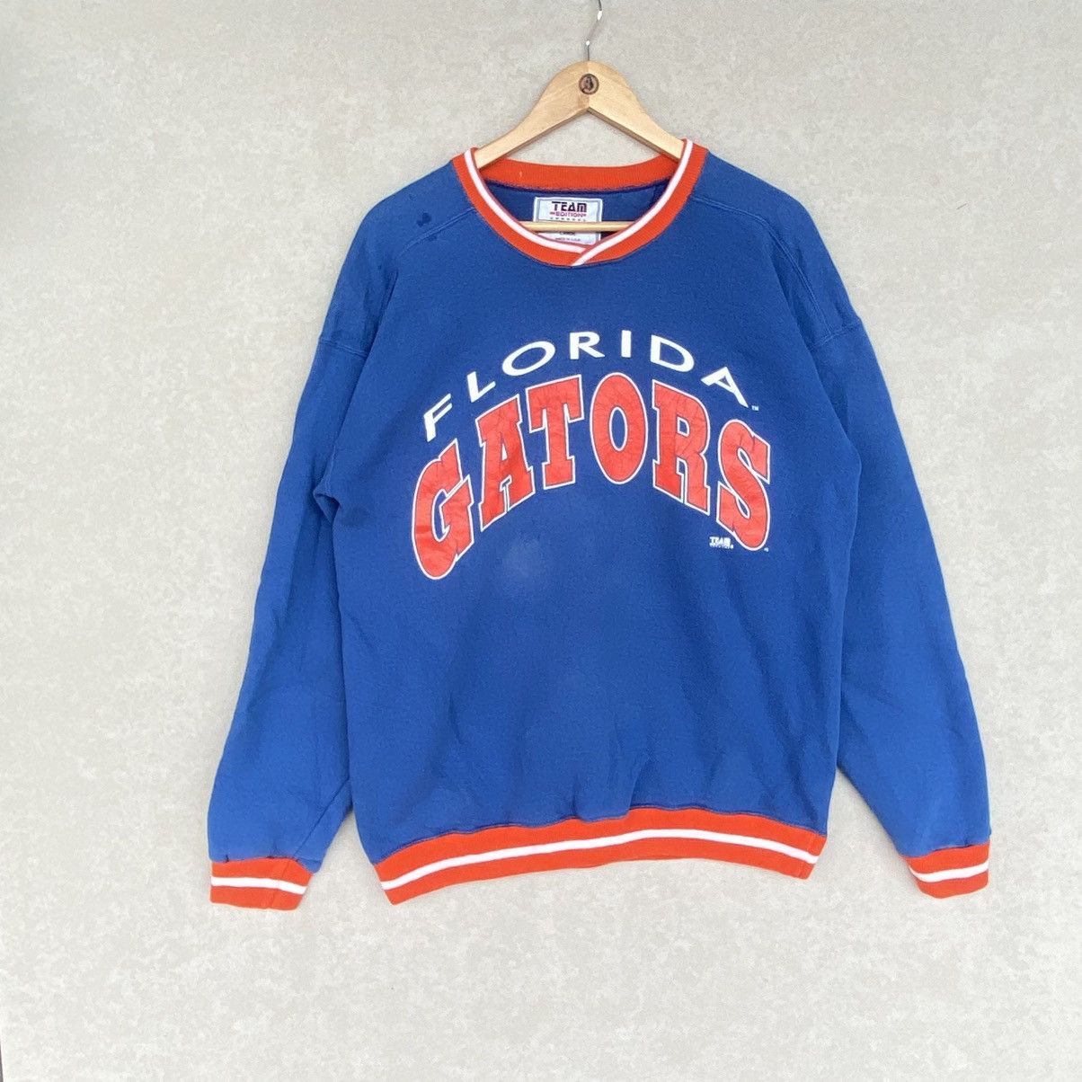 Other Vintage Team Edition Apparel Printed Crewneck Blue/Orange Size US L / EU 52-54 / 3 - 1 Thumbnail