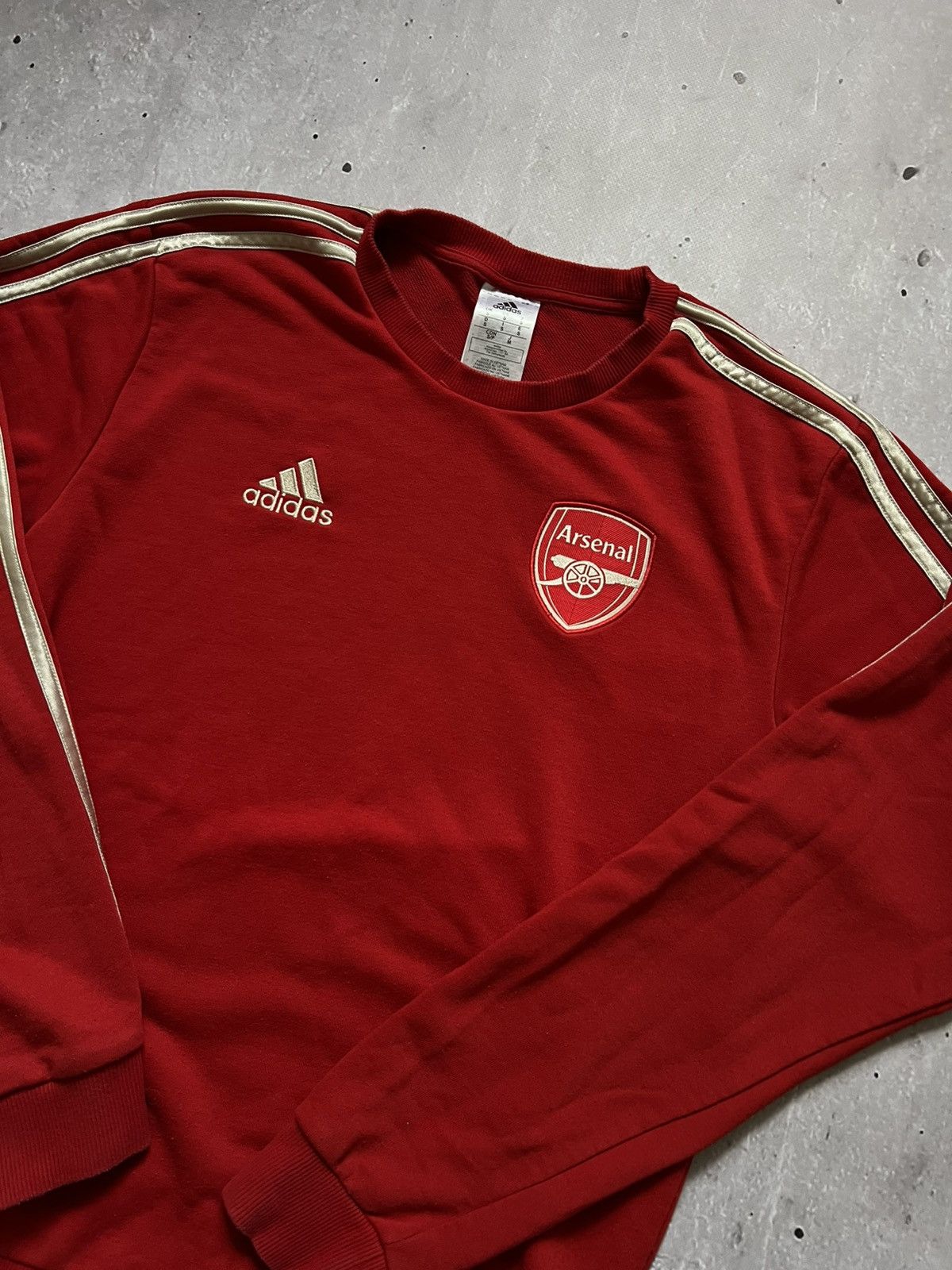 Adidas Adidas Drill Top ARSENAL 2020/21 Football Sweatshirt S Size US S / EU 44-46 / 1 - 2 Thumbnail