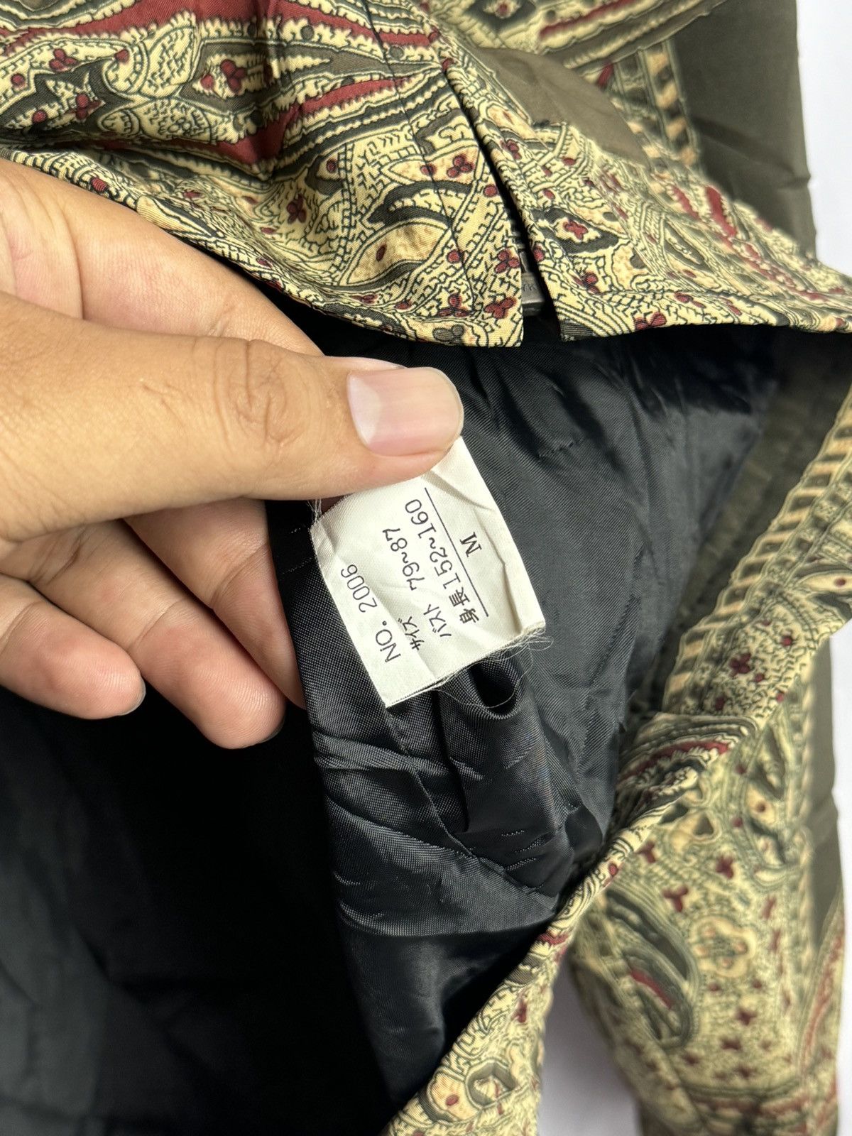 Hysteric Glamour × Japanese Brand × PPFM Paisley Vintage Style Jacket Size US L / EU 52-54 / 3 - 5 Thumbnail