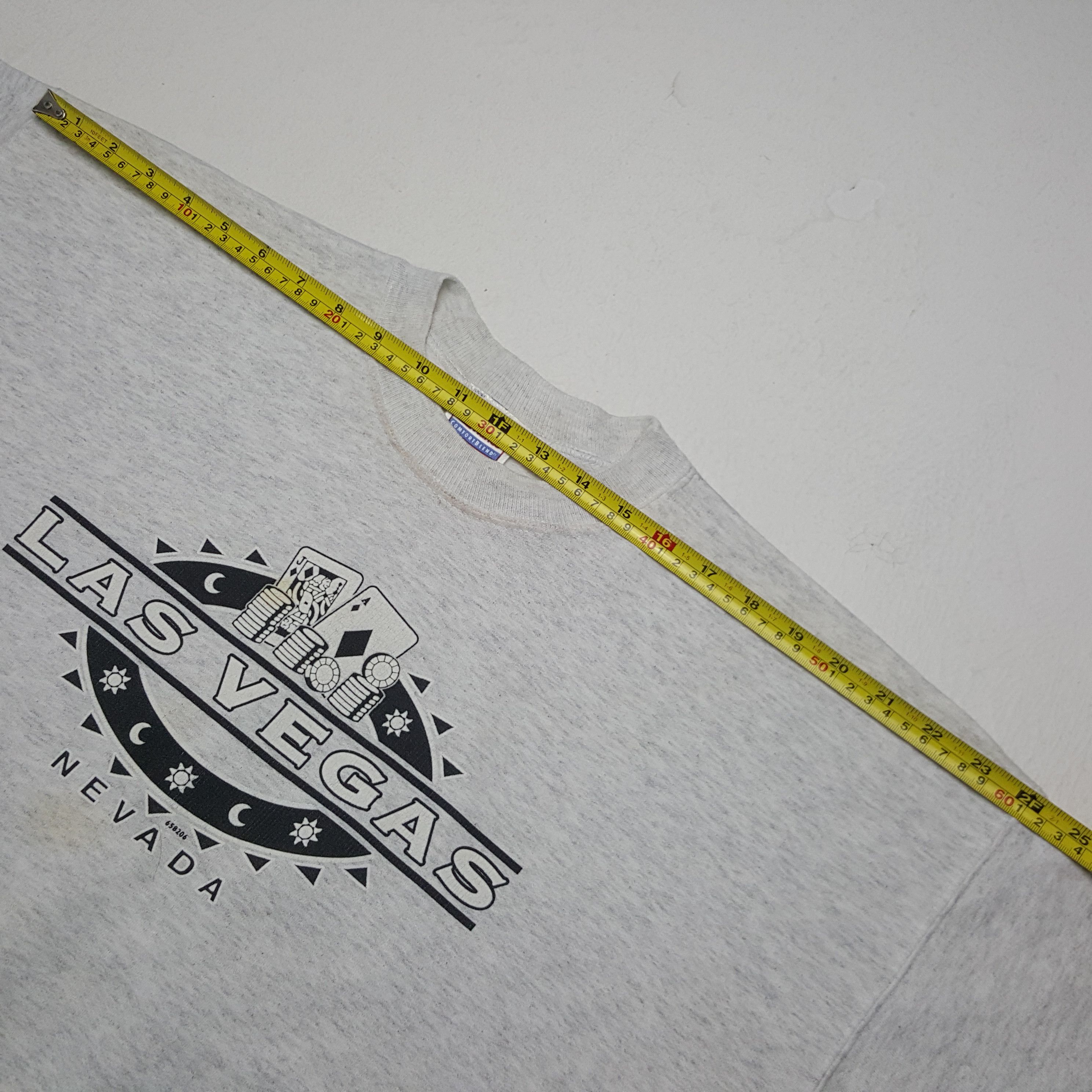 Vintage Vintage Las Vegas NEVADA American Casino Style Sweatshirt Size US L / EU 52-54 / 3 - 5 Thumbnail