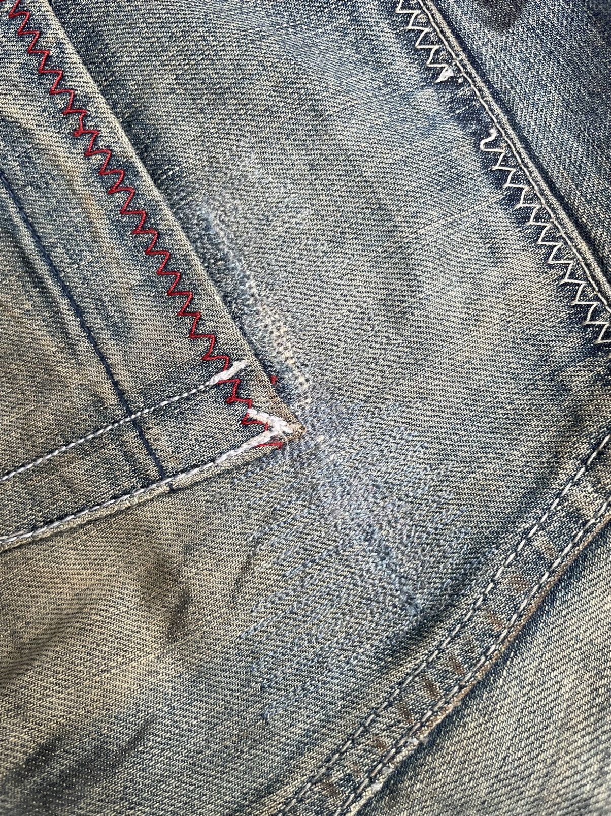 BAL × Japanese Brand Vintage Bal Denim Faded & Distresed Size US 31 - 15 Thumbnail